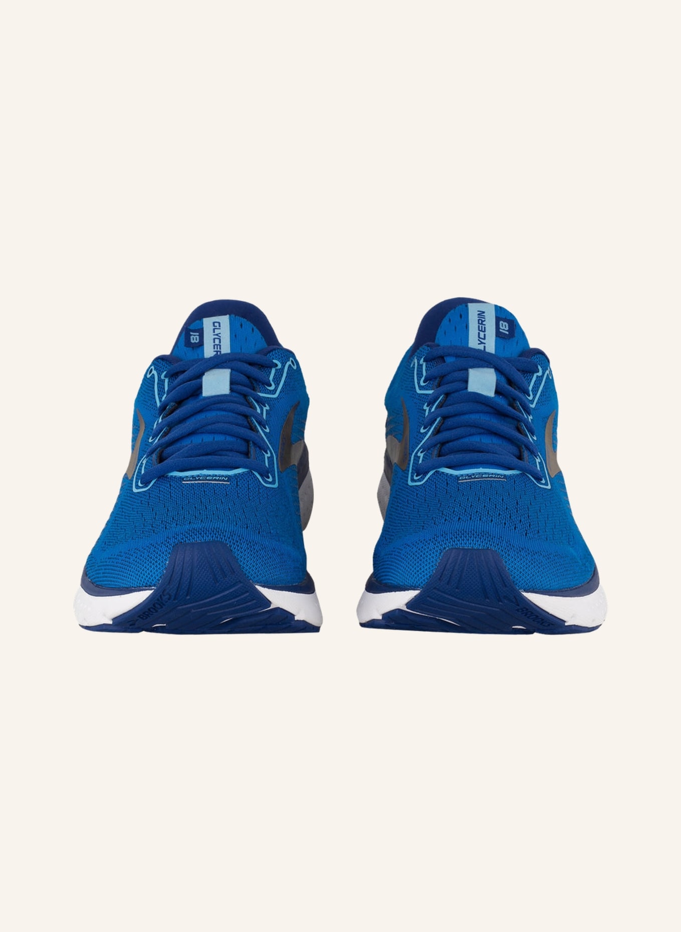 BROOKS Running shoes GLYCERIN 18, Color: BLUE (Image 3)