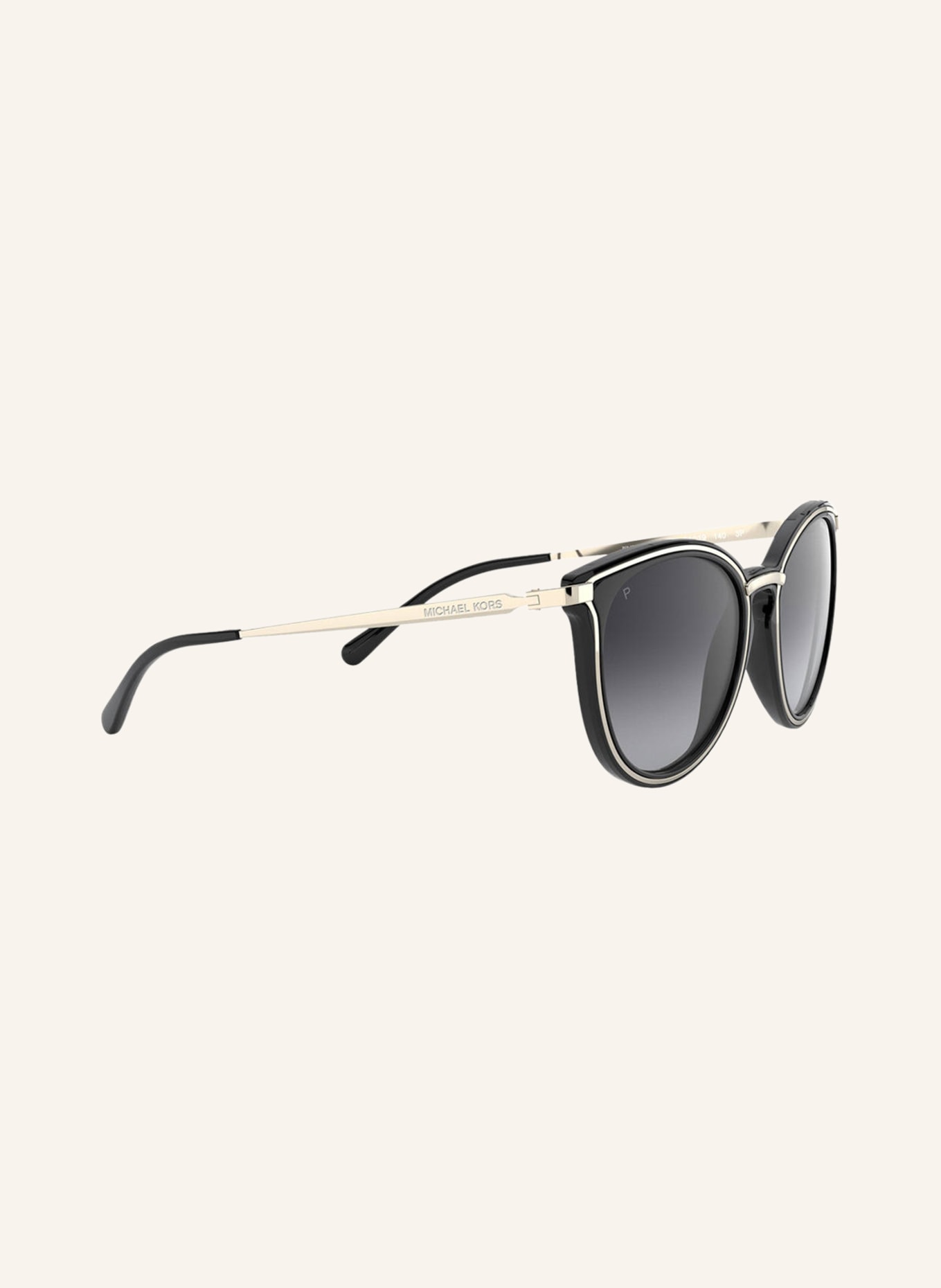 MICHAEL KORS Sunglasses MK1077, Color: 1014T3 - GOLD/ BLACK GRADIENT (Image 3)