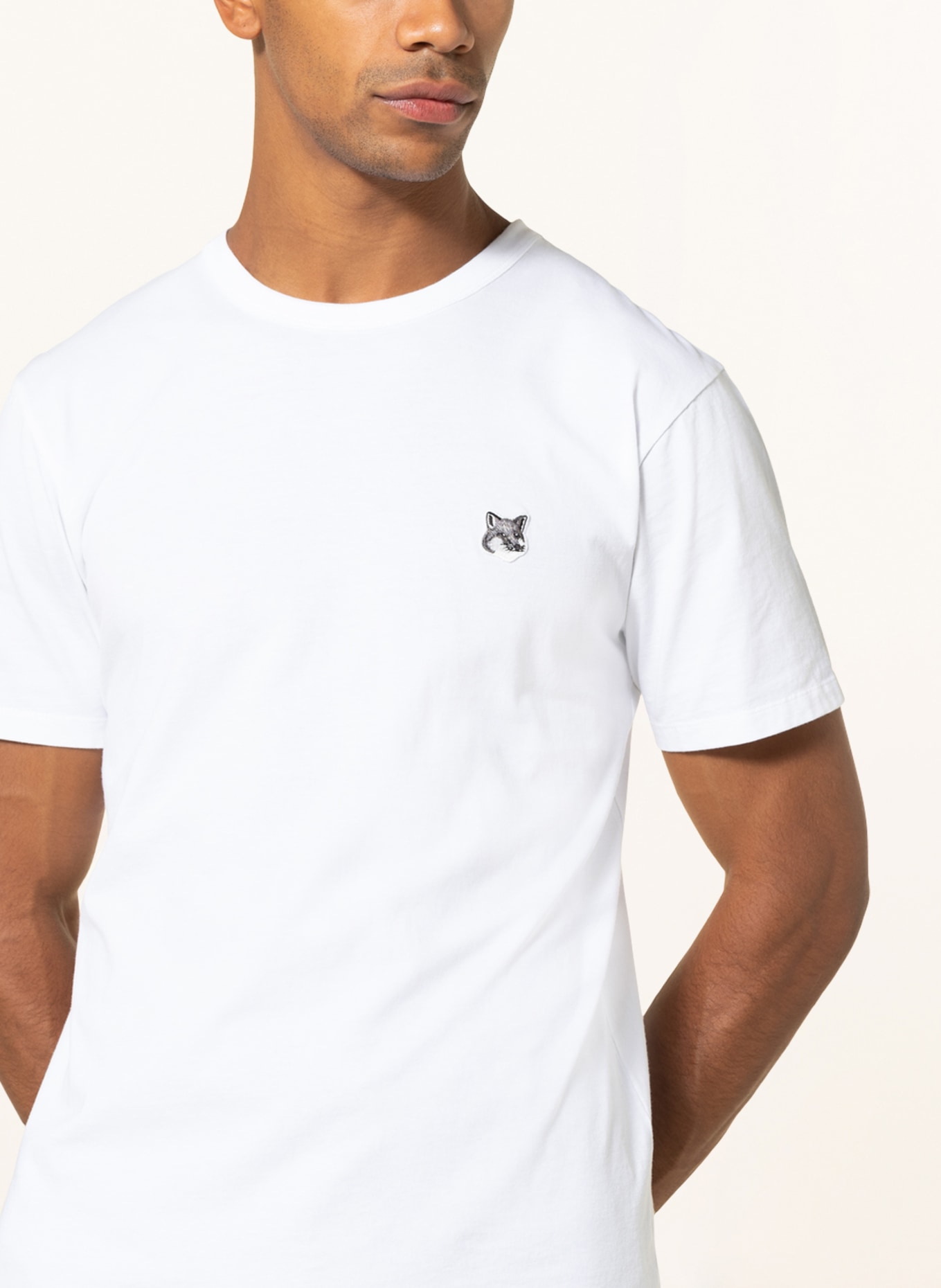MAISON KITSUNÉ T-shirt, Color: WHITE (Image 4)