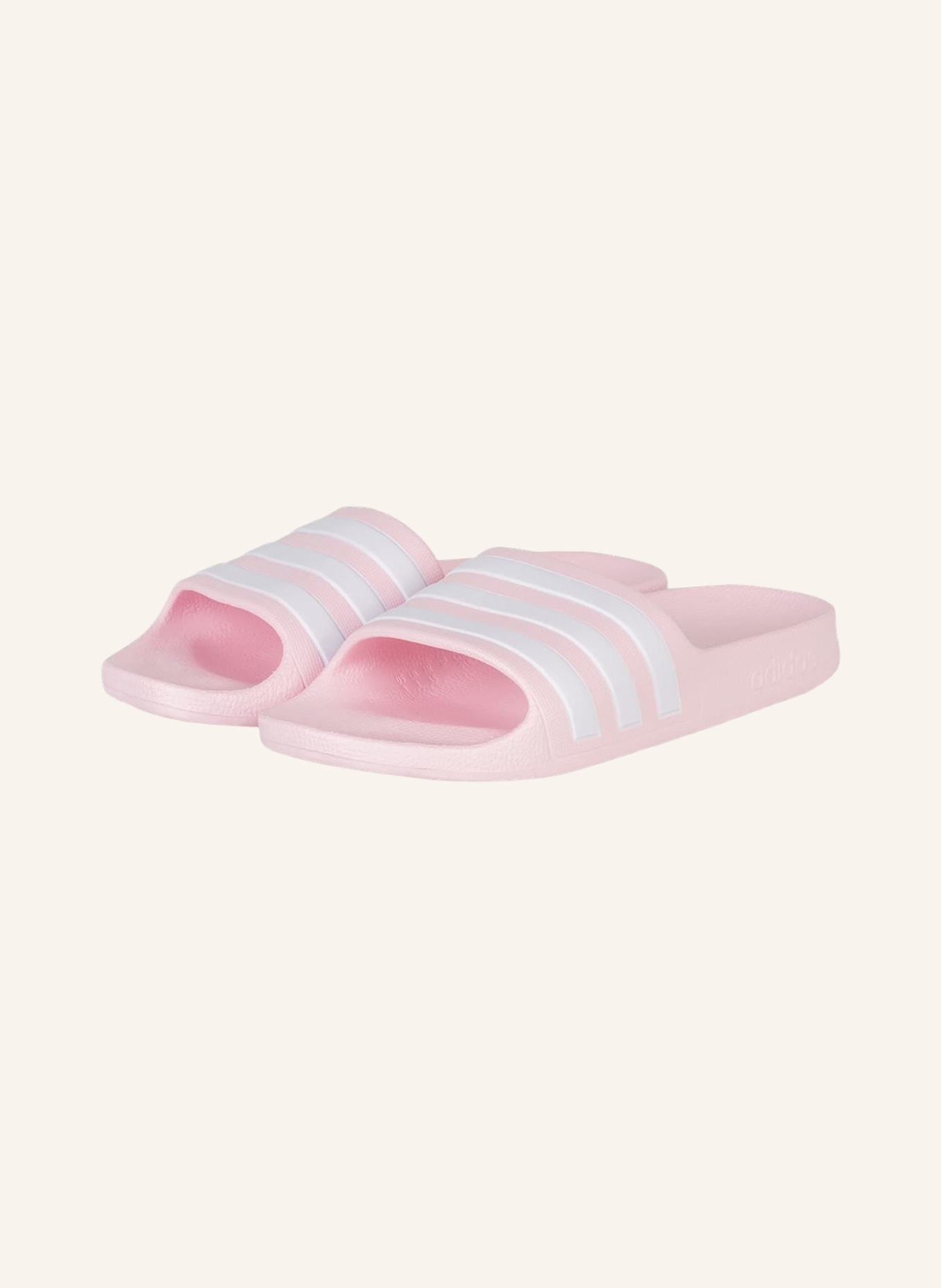 adidas Slides ADILETTE AQUA, Color: PINK/ WHITE (Image 1)