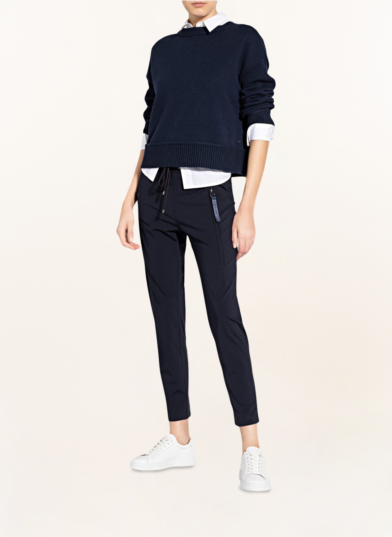 MAC 7/8 trousers FUTURE CLEAN in jogger style, Color: DARK BLUE (Image 2)