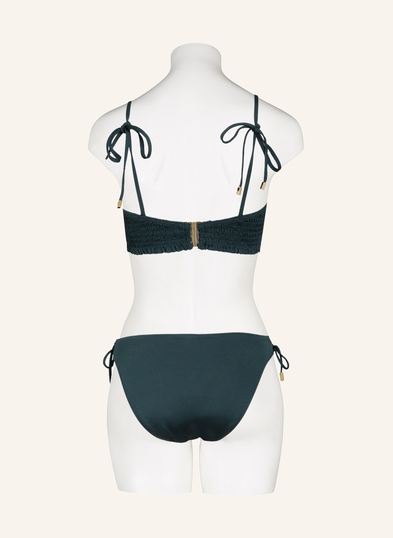 BEACHLIFE Bikini-Hose RICH GREEN, Farbe: DUNKELGRÜN (Bild 3)