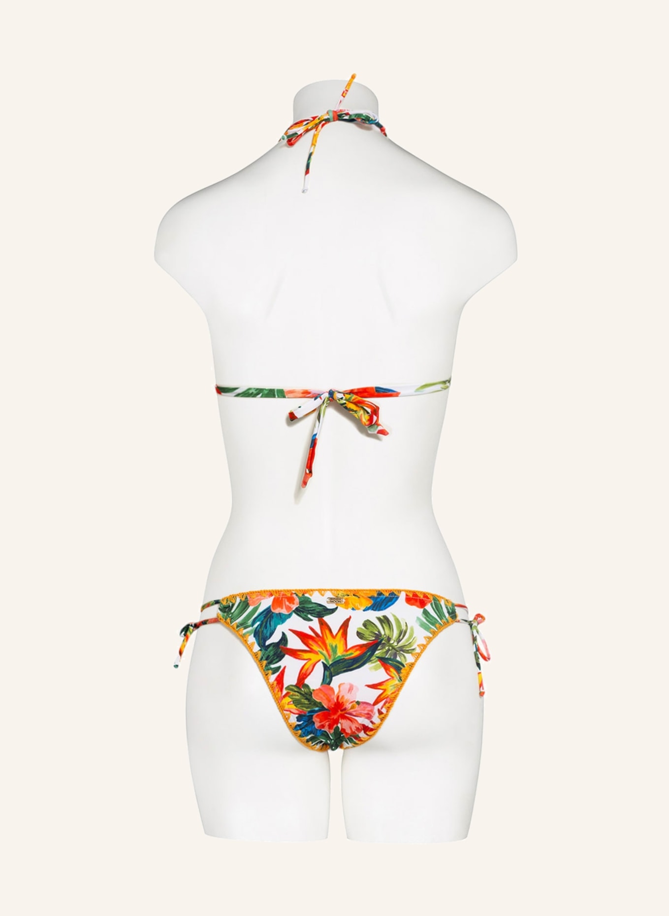 BANANA MOON Bikini-Hose KAAWA AVORA, Farbe: WEISS/ GRÜN/ ROT (Bild 3)