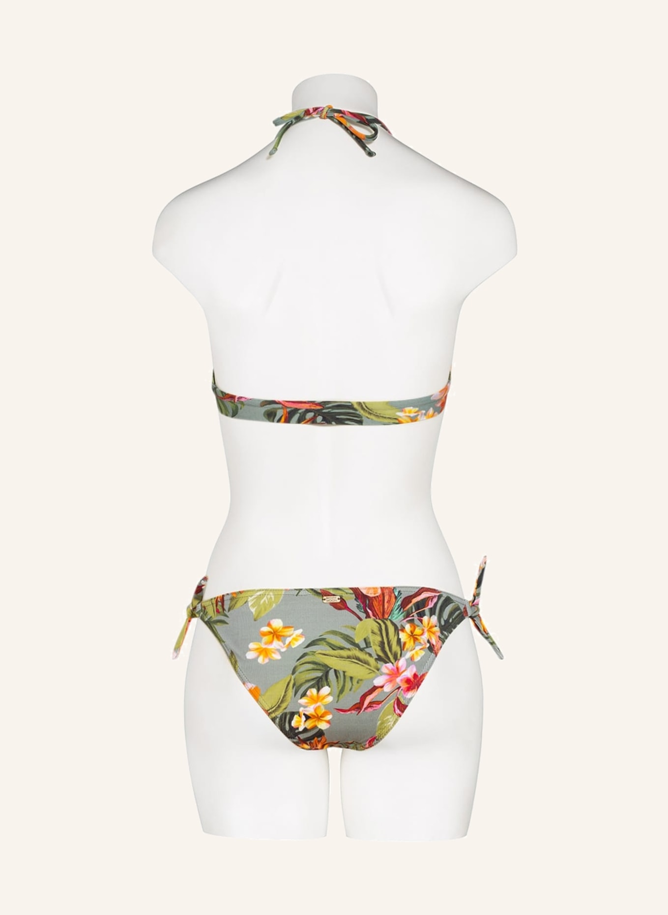 BANANA MOON Neckholder-Bikini-Top TOUHO, Farbe: GRÜN/ OLIV/ ROSA (Bild 5)