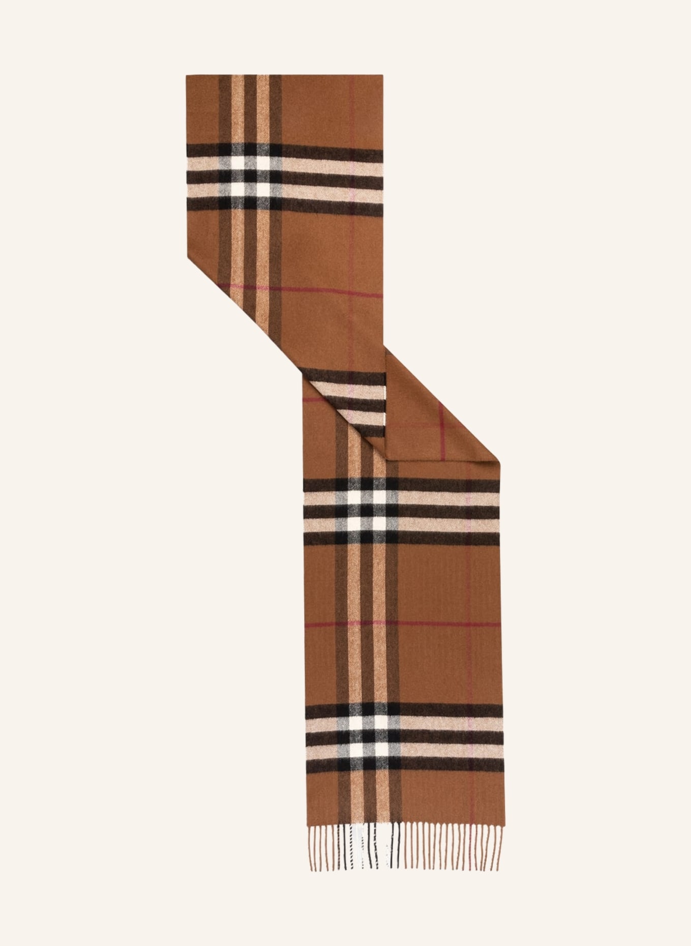 BURBERRY Cashmere-Schal, Farbe: BRAUN/ DUNKELBRAUN (Bild 2)