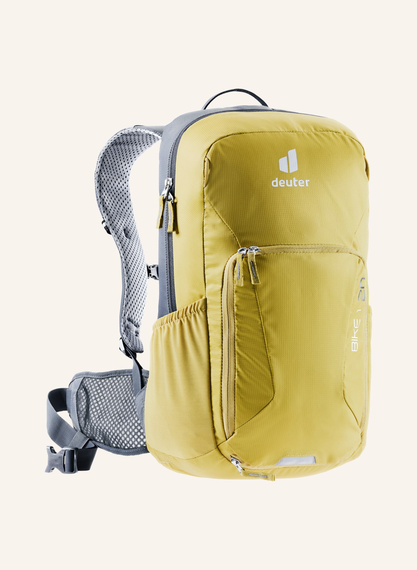 deuter Backpack BIKE I 20 l, Color: DARK YELLOW/ GRAY (Image 1)