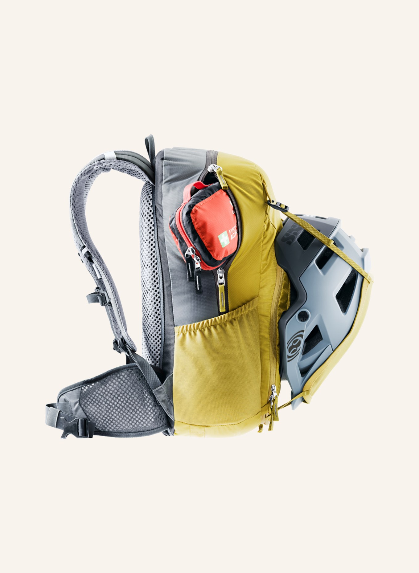 deuter Backpack BIKE I 20 l, Color: DARK YELLOW/ GRAY (Image 3)