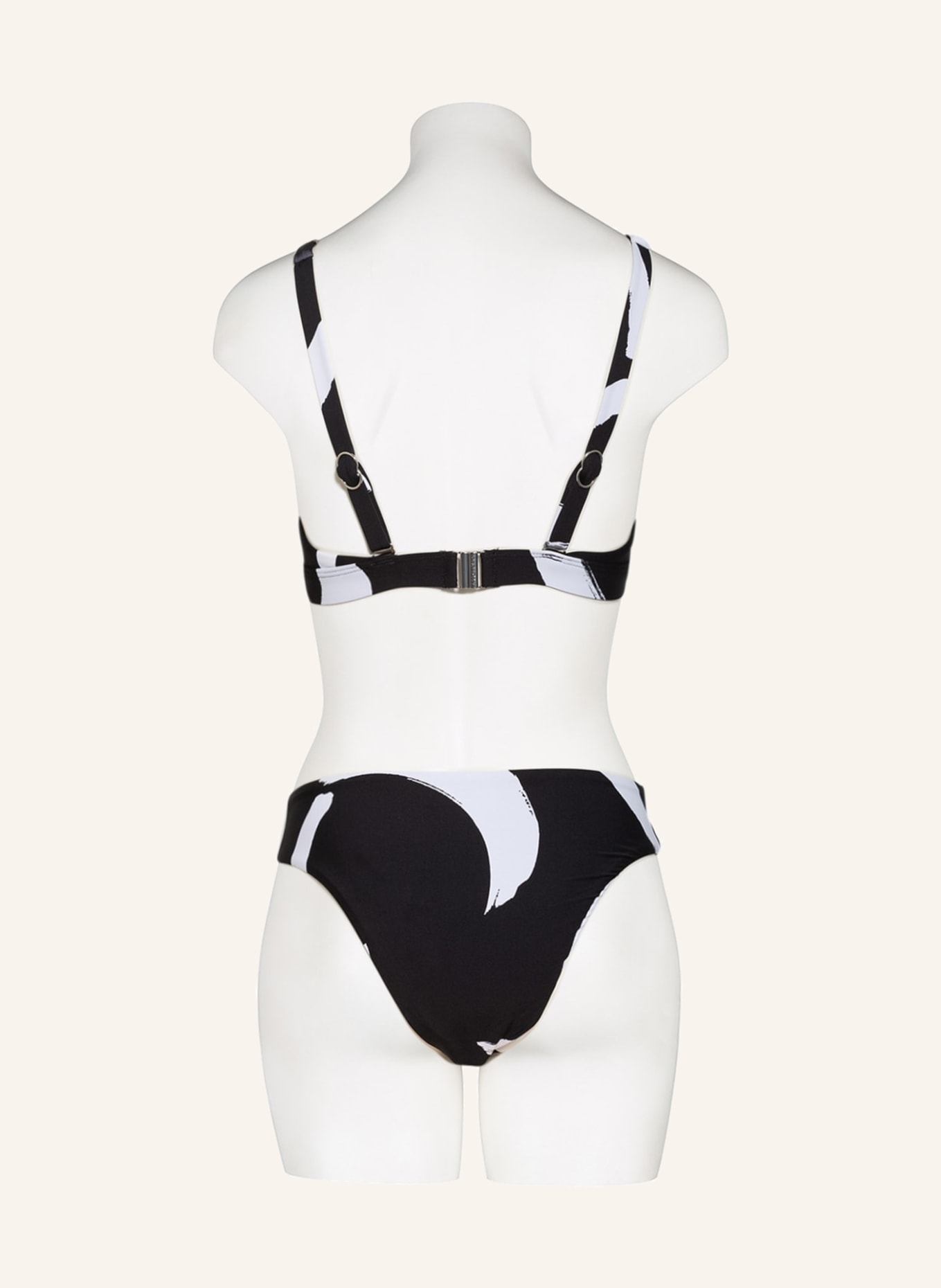 SEAFOLLY Bikini bottoms NEW WAVE, Color: BLACK/ WHITE (Image 3)