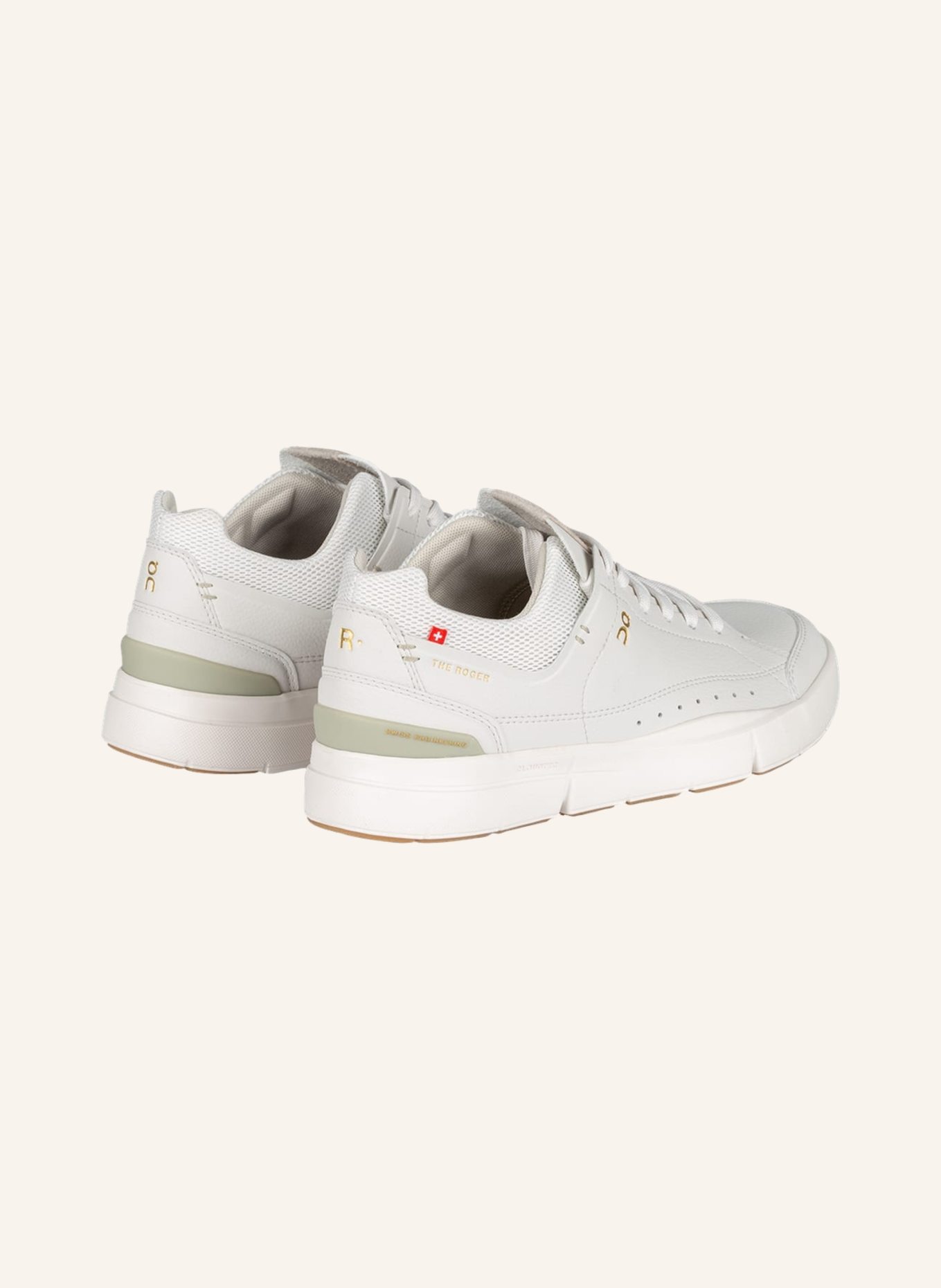 On Sneakers THE ROGER CENTRE COURT: WHITE / OLIVE