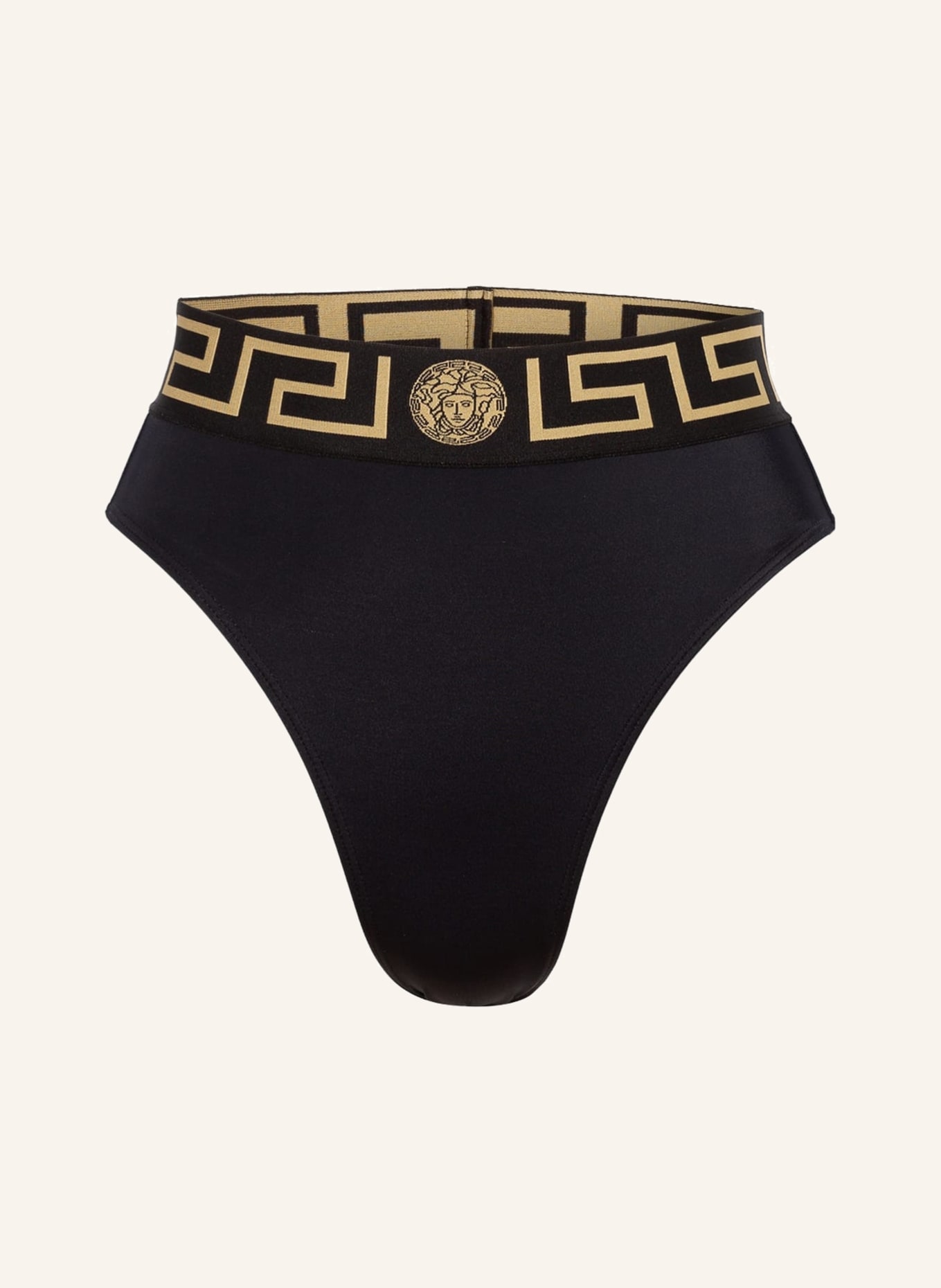VERSACE Bikini bottoms, Color: BLACK/ GOLD (Image 1)