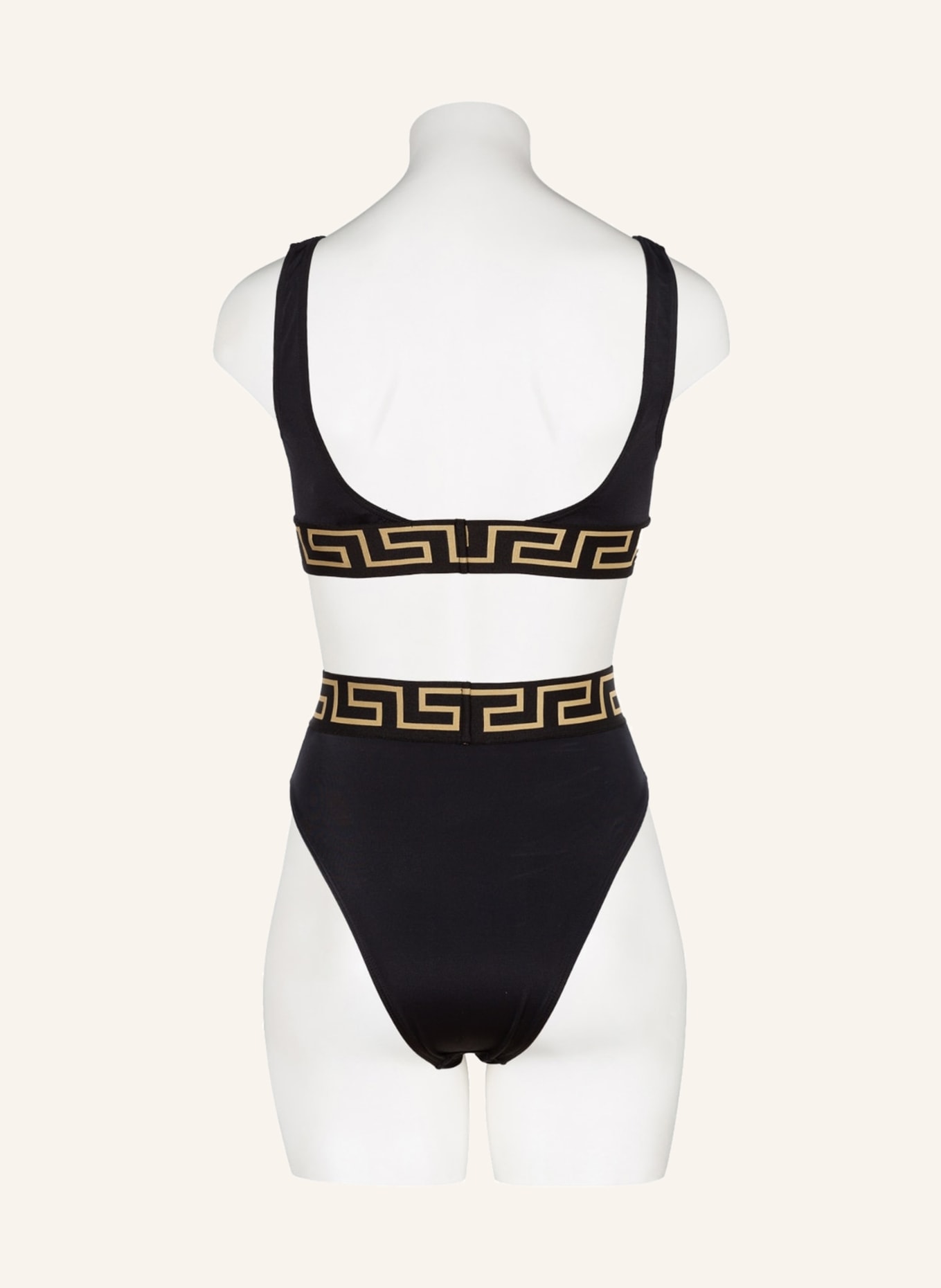 VERSACE Bikini bottoms, Color: BLACK/ GOLD (Image 3)