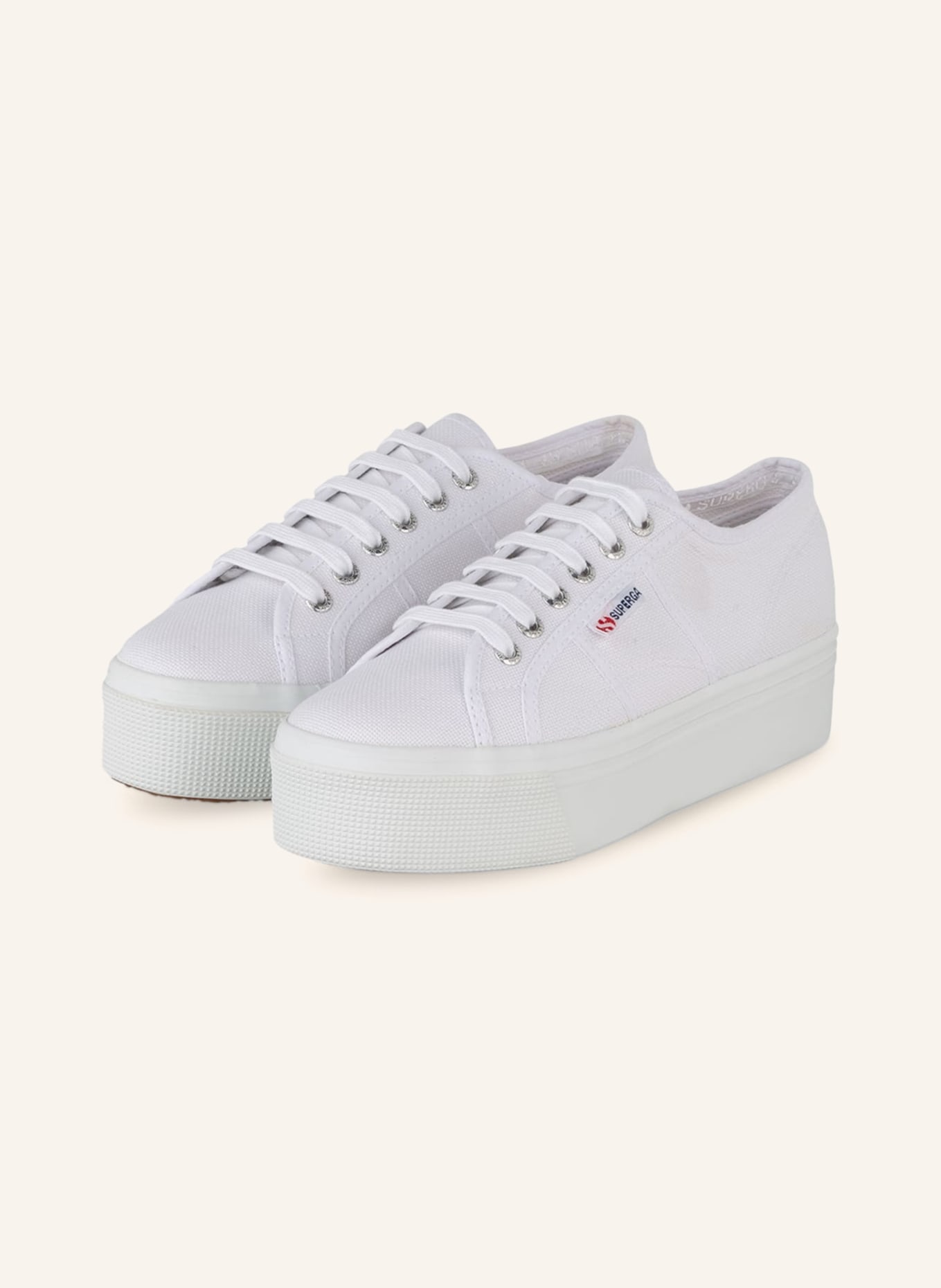 SUPERGA Sneakers, Color: WHITE (Image 1)