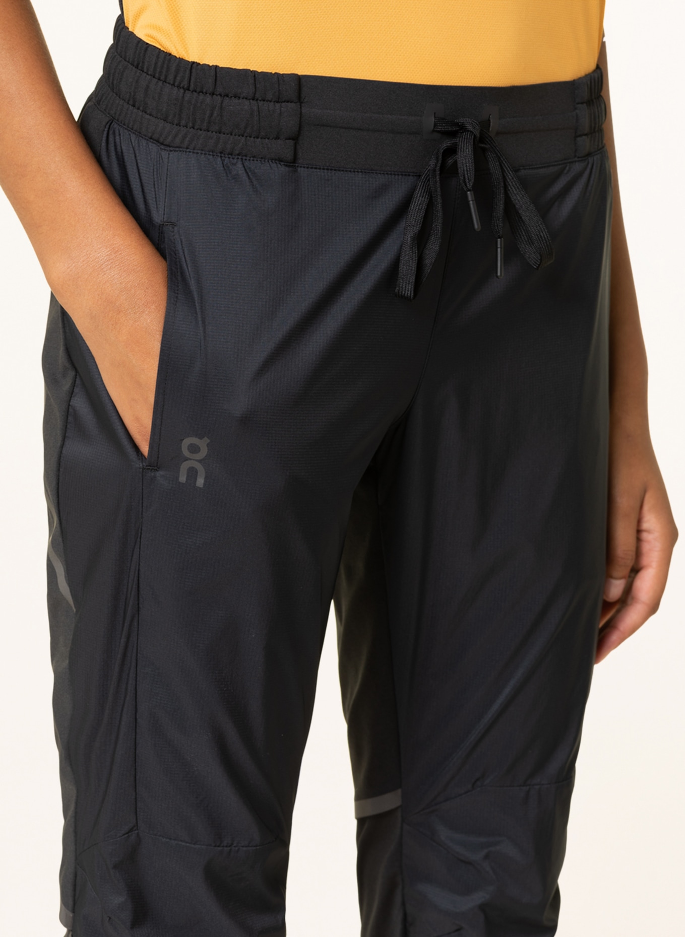 On Running pants , Color: BLACK (Image 5)