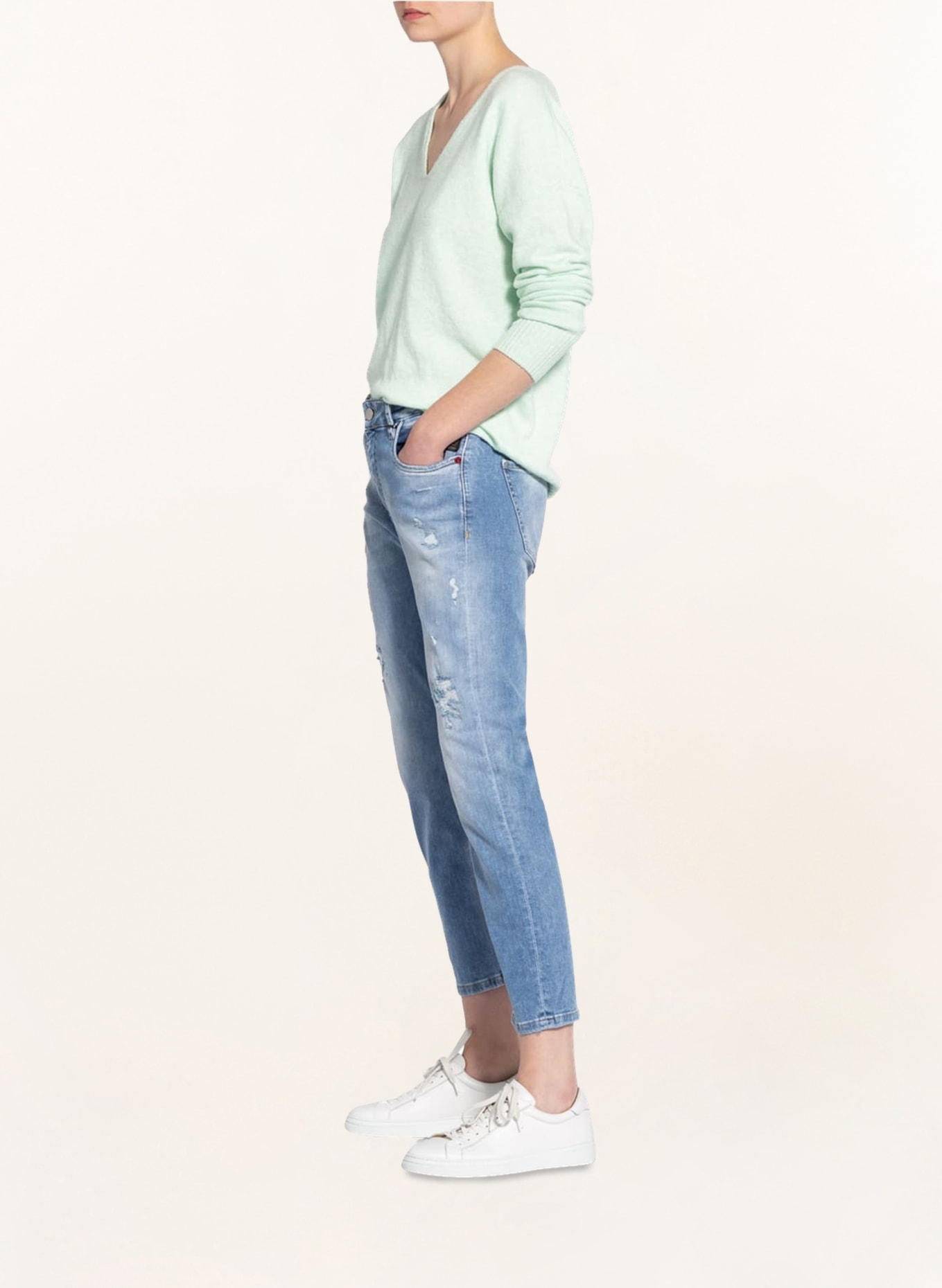 ELIAS RUMELIS Boyfriend jeans ERLEONA , Color: 568 berry blue (Image 4)
