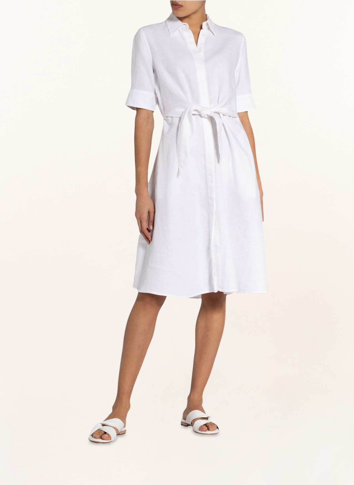 LAUREN RALPH LAUREN Shirt dress WAKANA with 3/4 sleeves, Color: WHITE (Image 2)