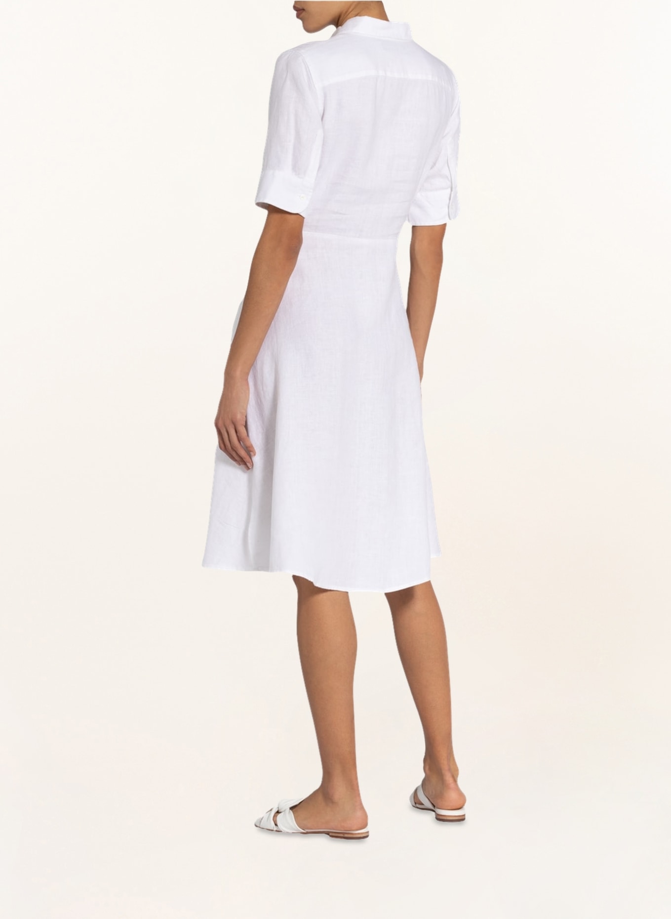 LAUREN RALPH LAUREN Shirt dress WAKANA with 3/4 sleeves, Color: WHITE (Image 3)