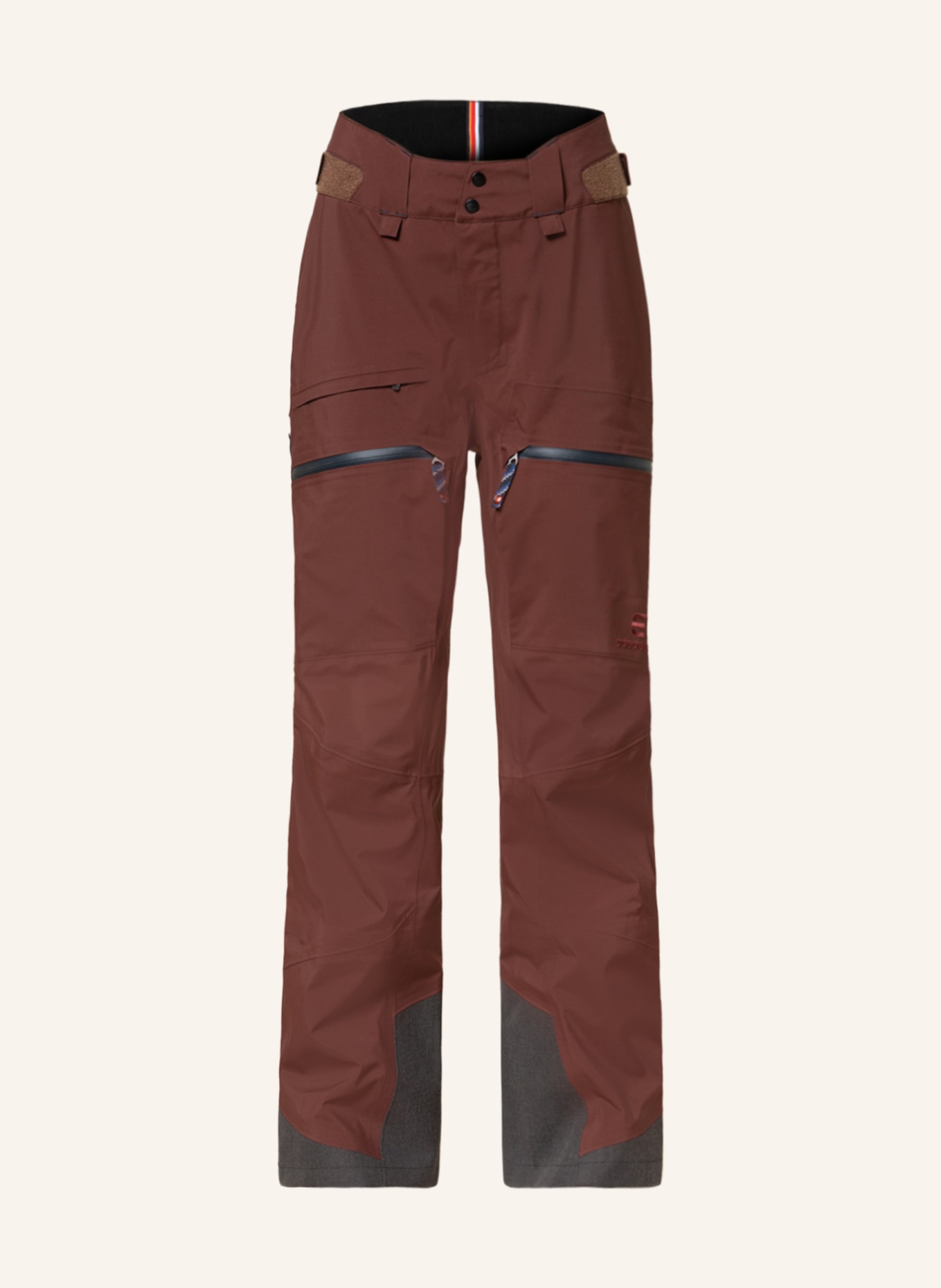 state of elevenate Ski pants PURE, Color: BROWN (Image 1)