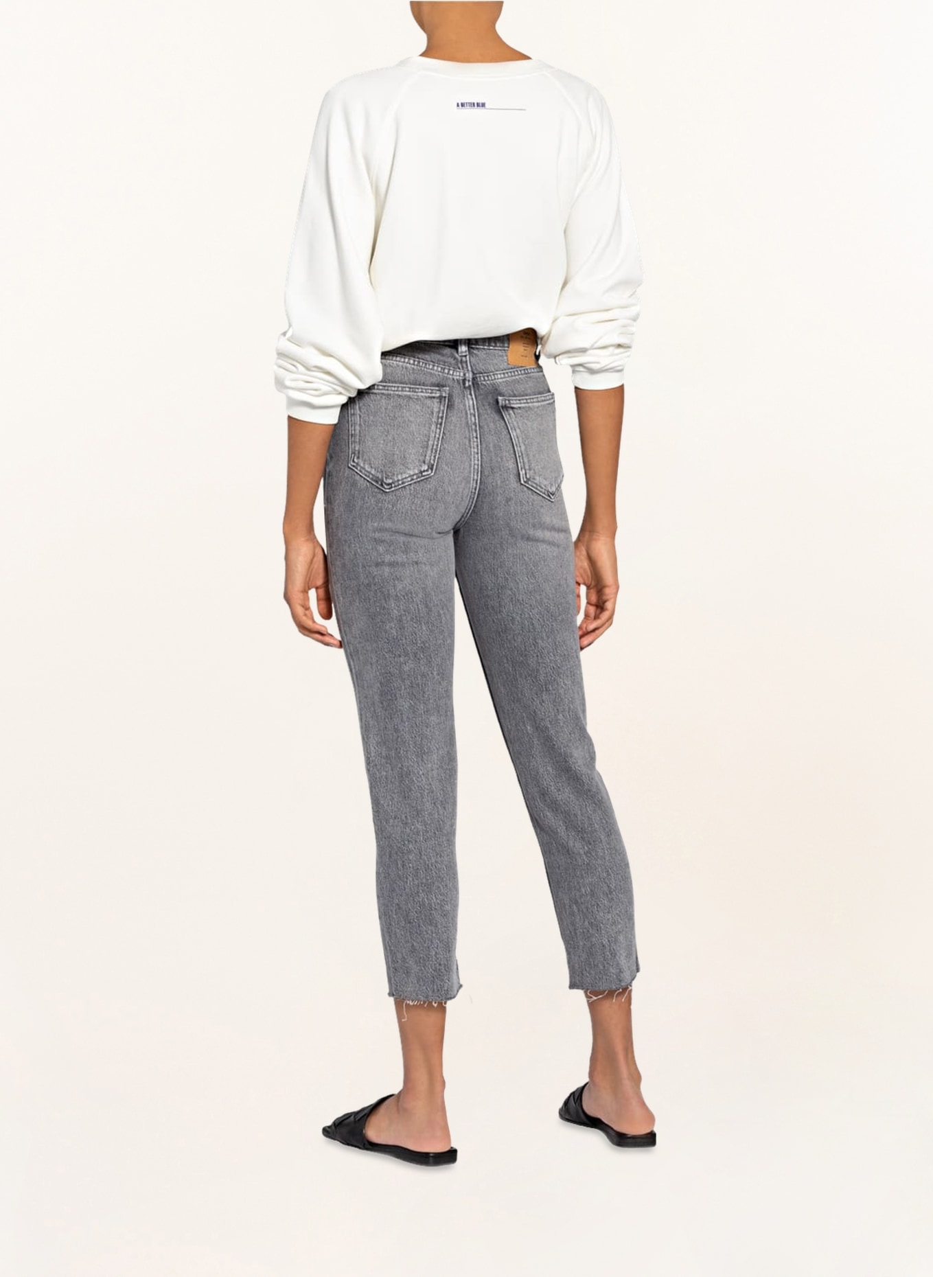 ONLY 7/8 jeans , Color: GREY DENIM (Image 3)