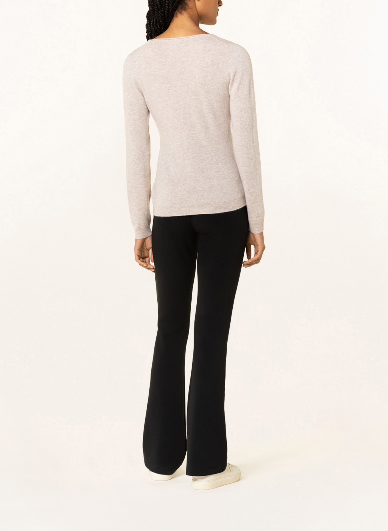 REPEAT Cashmere-Pullover, Farbe: CREME (Bild 3)