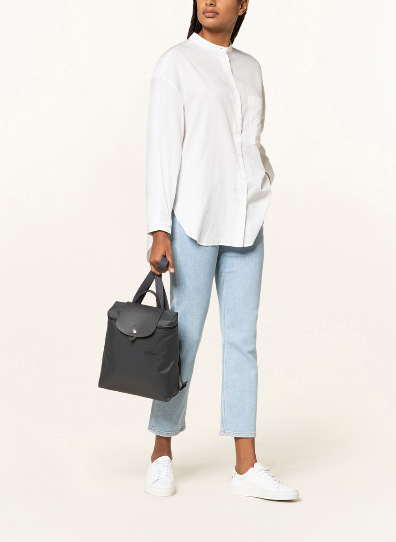 LONGCHAMP Rucksack LE PLIAGE GREEN: DUNKELGRAU