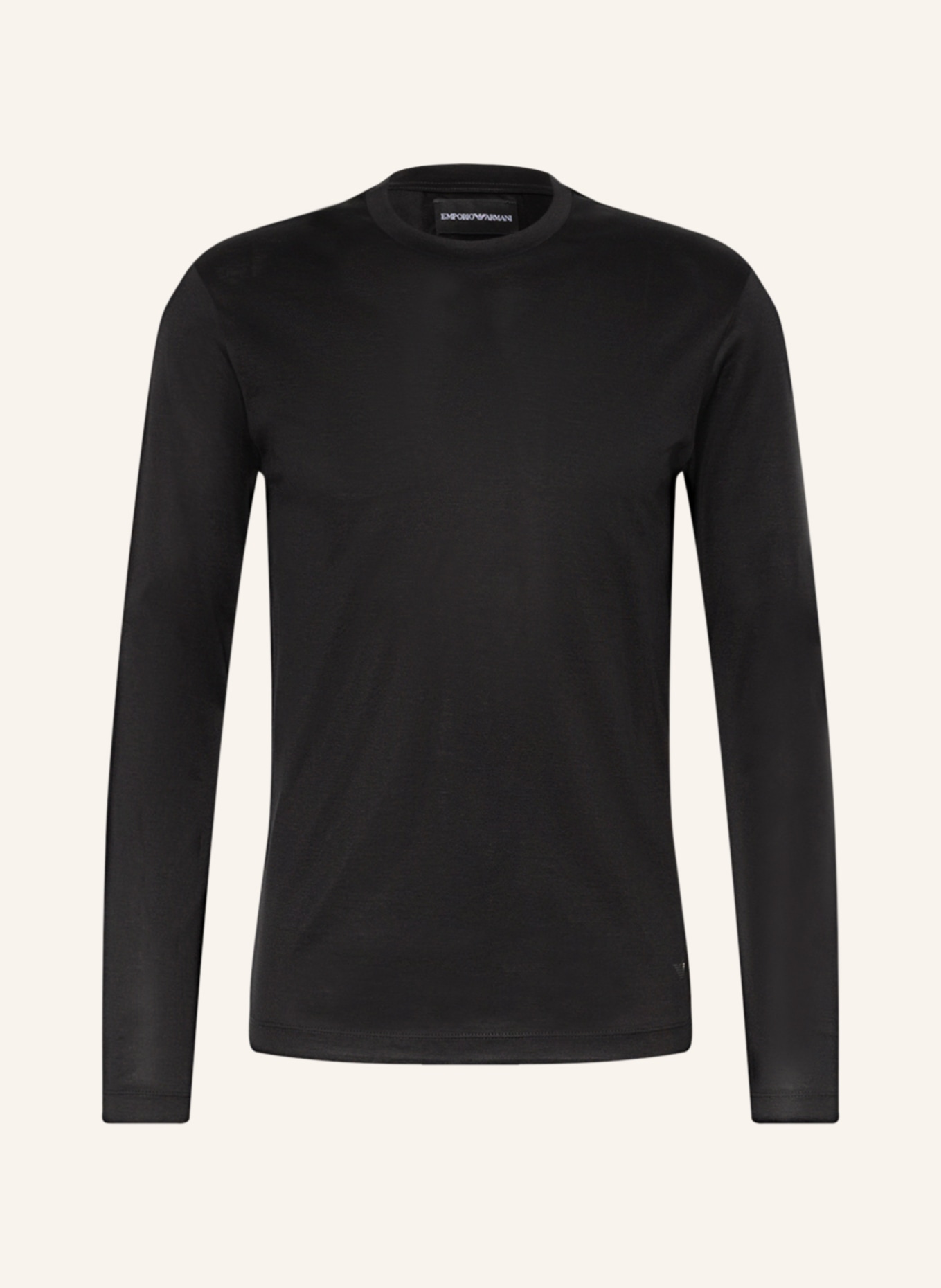 EMPORIO ARMANI Long sleeve shirt, Color: BLACK (Image 1)