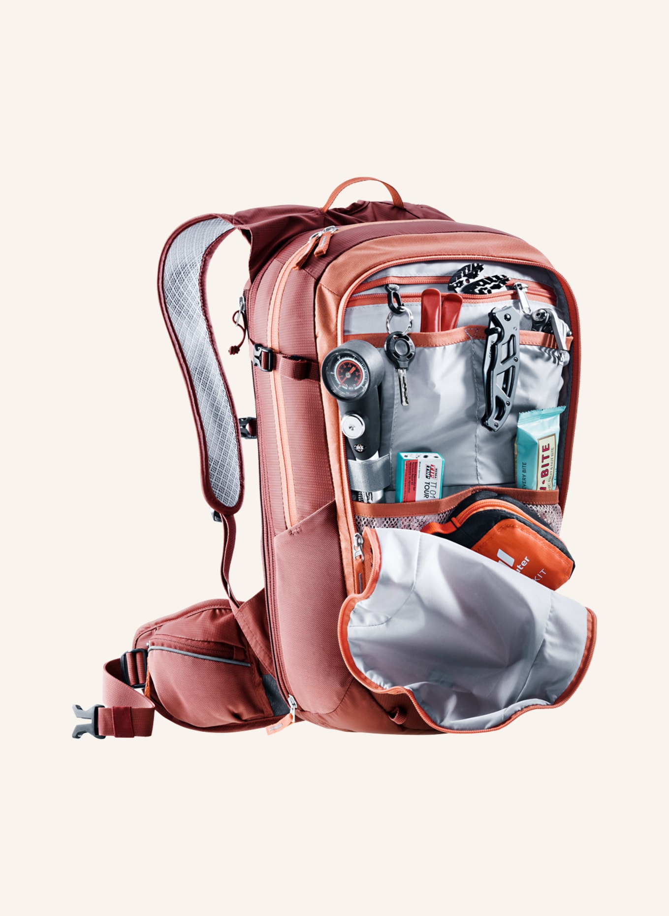 deuter Backpack COMPACT EXP 12 SL, Color: ORANGE/ DARK ORANGE (Image 4)