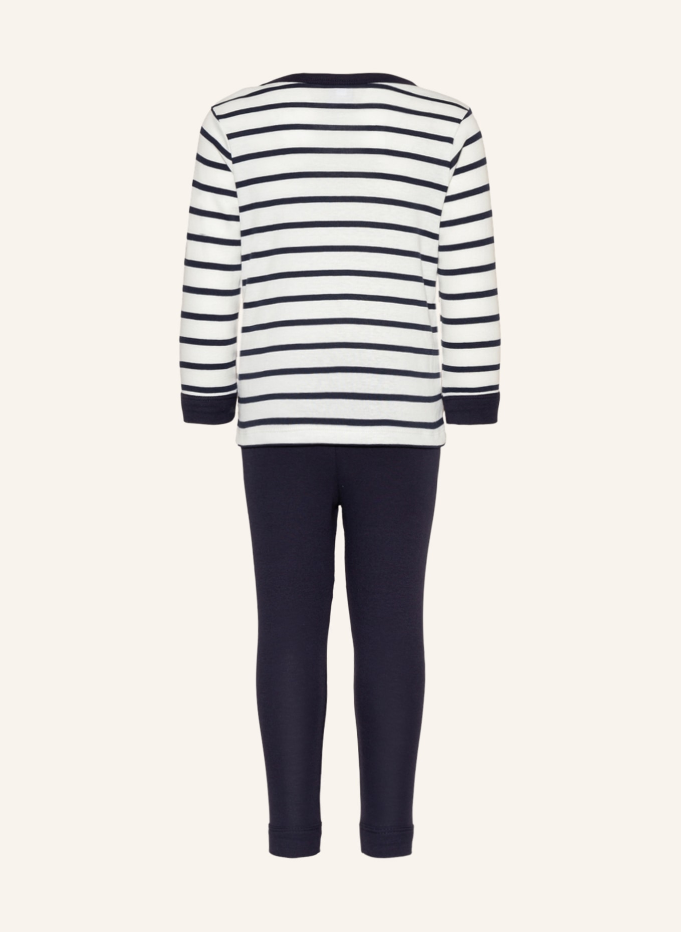 PETIT BATEAU Schlafanzug, Farbe: DUNKELBLAU/ WEISS (Bild 2)