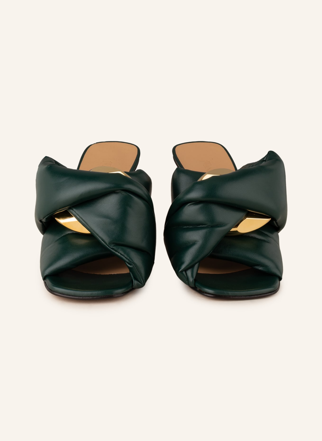 JW ANDERSON Mules TWIST, Color: GREEN (Image 3)