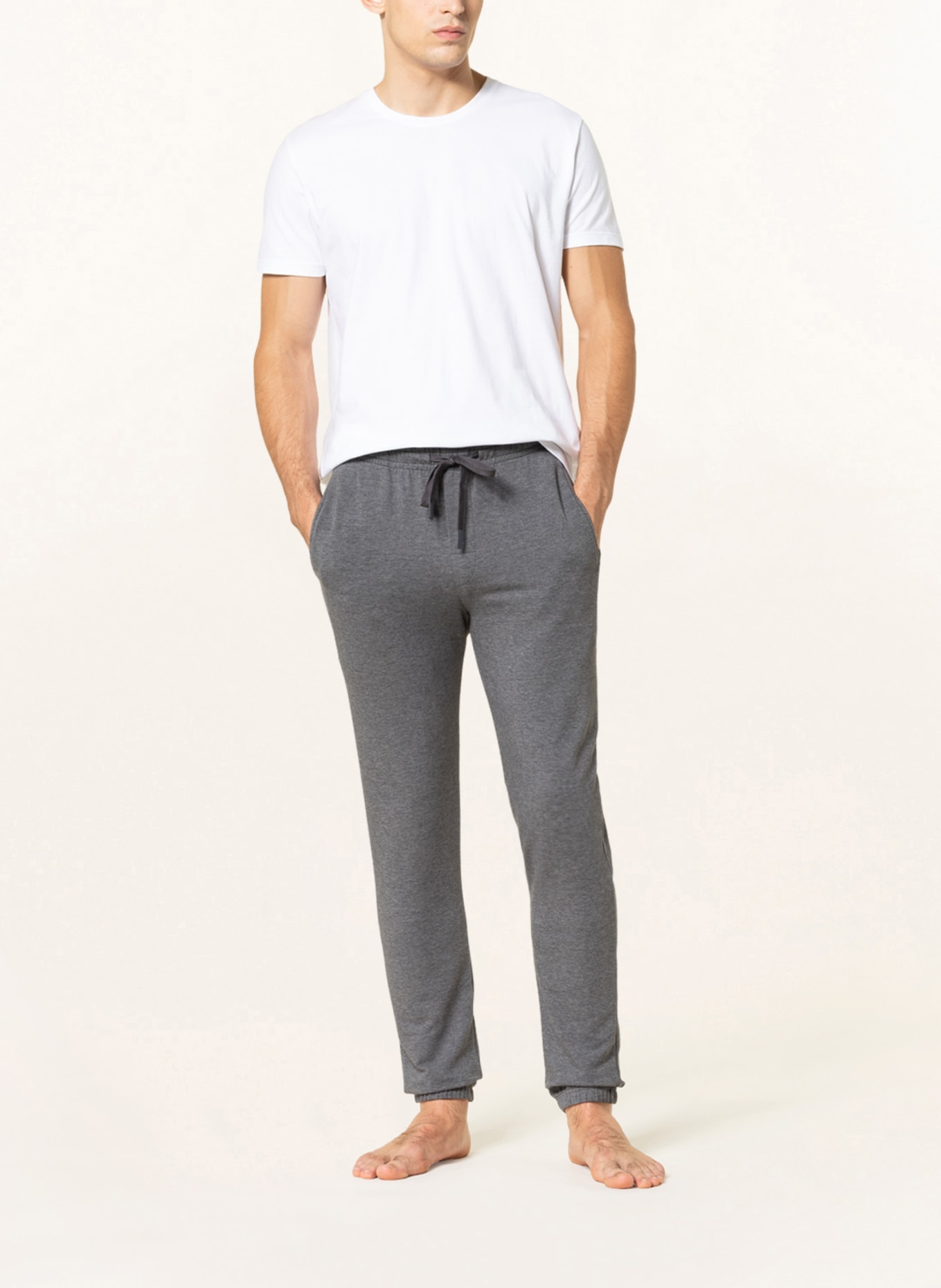 mey Lounge pants series ENJOY COLOUR, Color: DARK GRAY (Image 2)