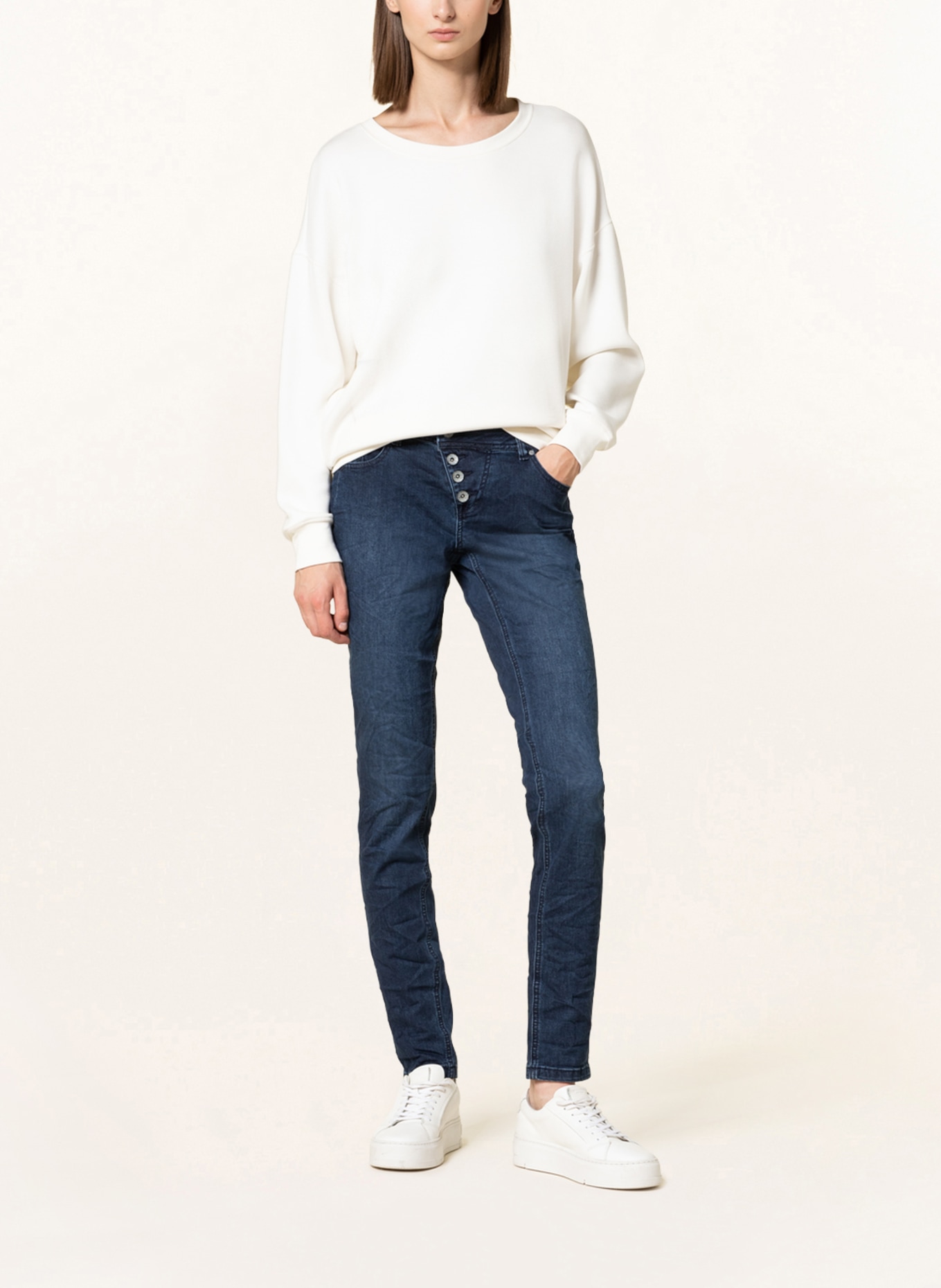 Buena Vista Skinny jeans MALIBU, Color: 7152 dark stone (Image 2)