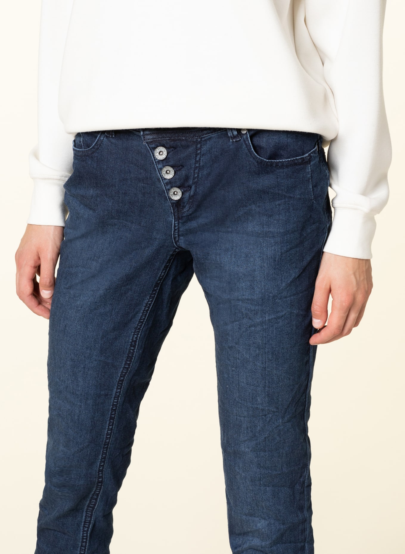 Buena Vista Skinny jeans MALIBU, Color: 7152 dark stone (Image 5)
