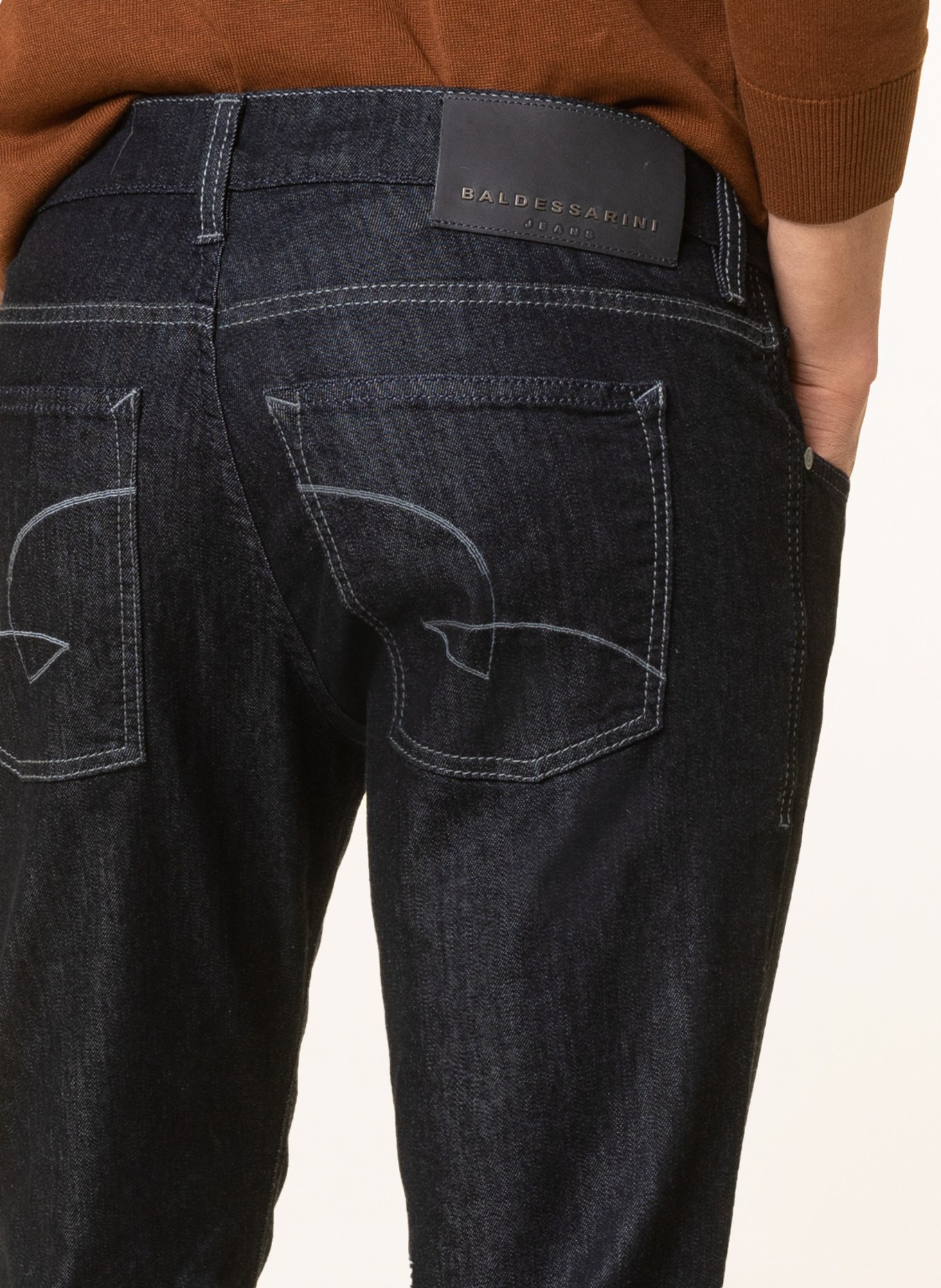 BALDESSARINI Jeans Regular Fit, Farbe: 6810 dark blue raw (Bild 5)