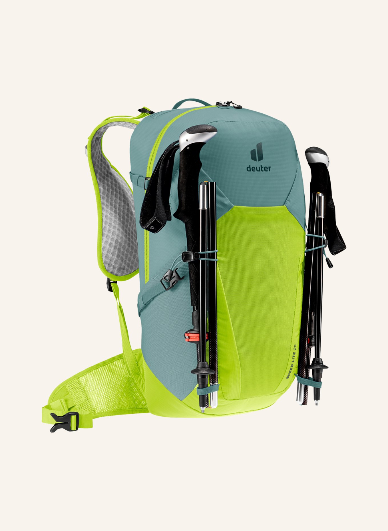 deuter Backpack BRENTA 25 l, Color: LIGHT GREEN/ BLUE GRAY (Image 5)