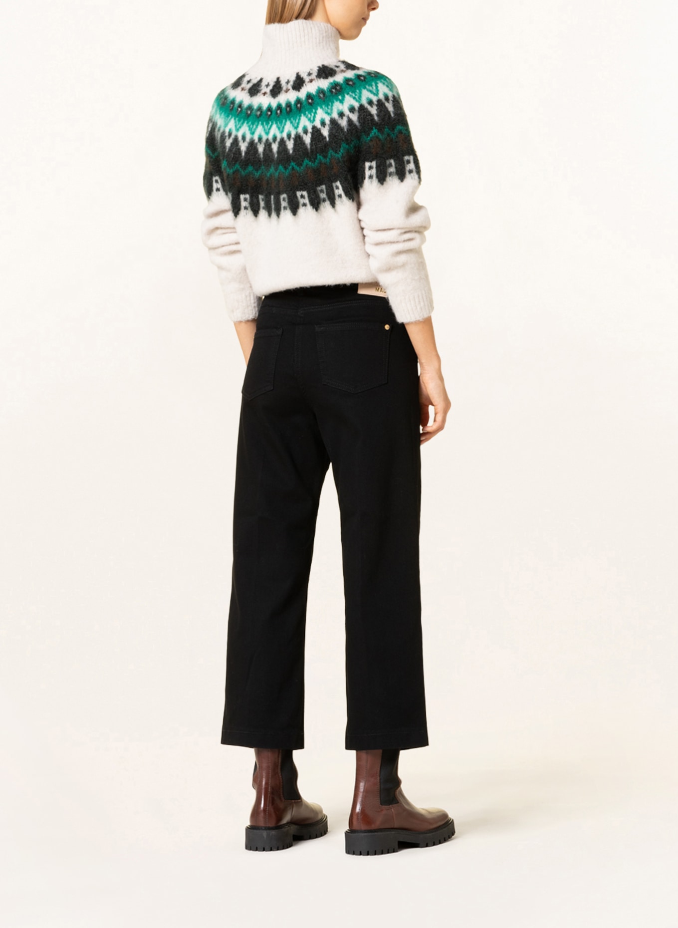MAC Jeans-Culotte RICH, Farbe: D999 BLACK-BLACK (Bild 3)