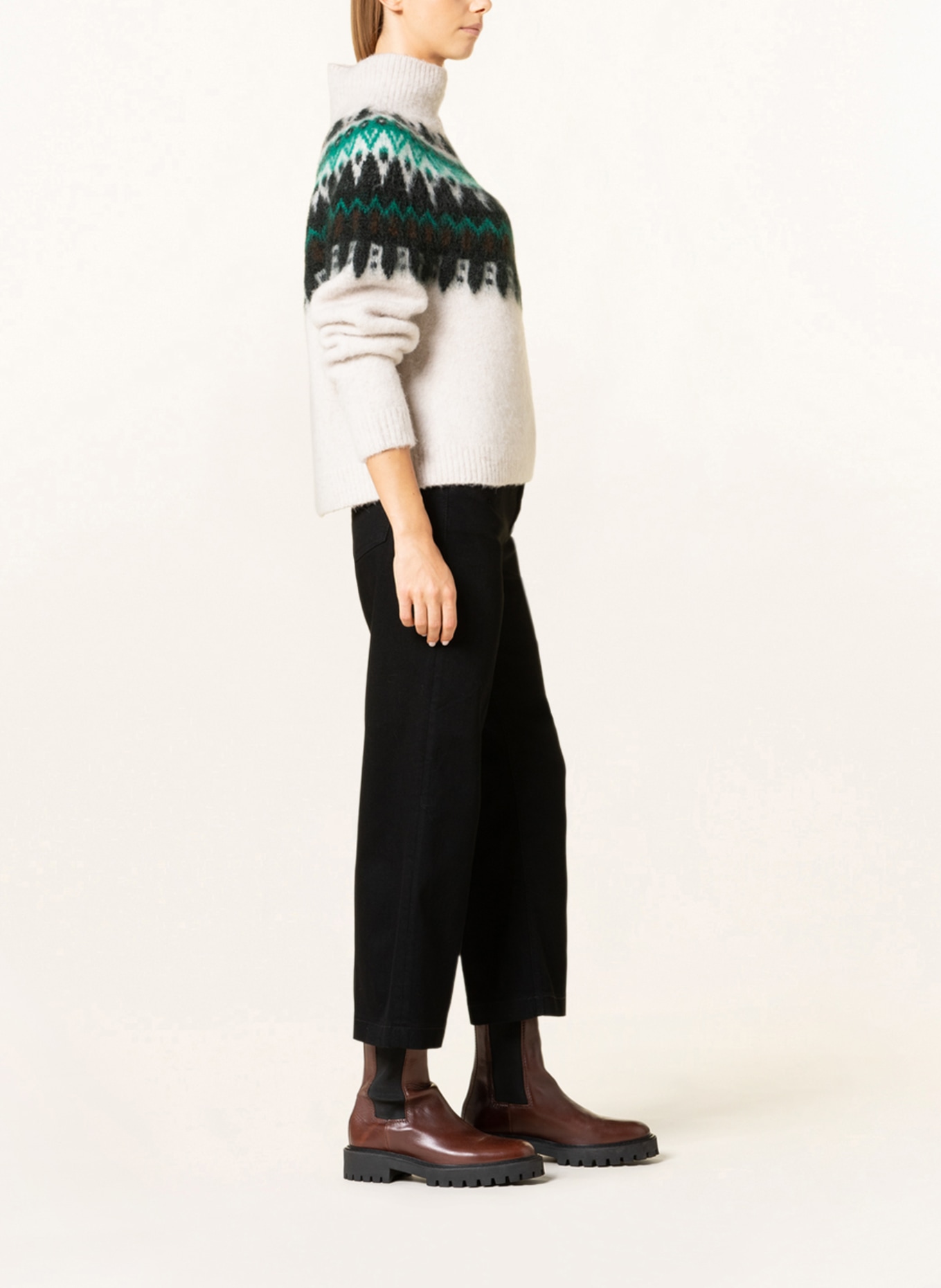 MAC Culotte jeans RICH, Color: D999 BLACK-BLACK (Image 4)