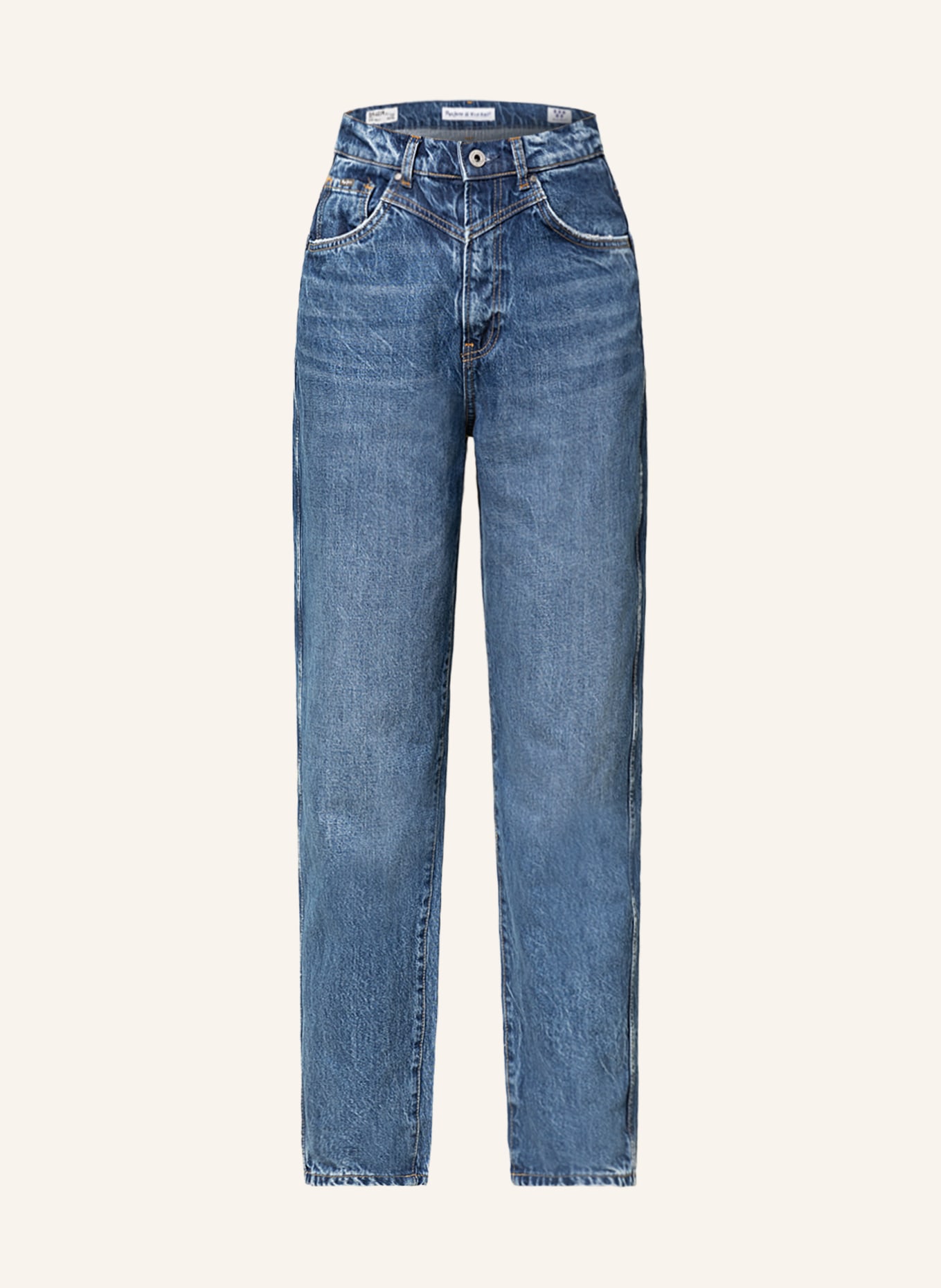 Pepe Jeans Boyfriend jeans RACHEL, Color: VT0 MEDIUM INDIGO BLUE (Image 1)