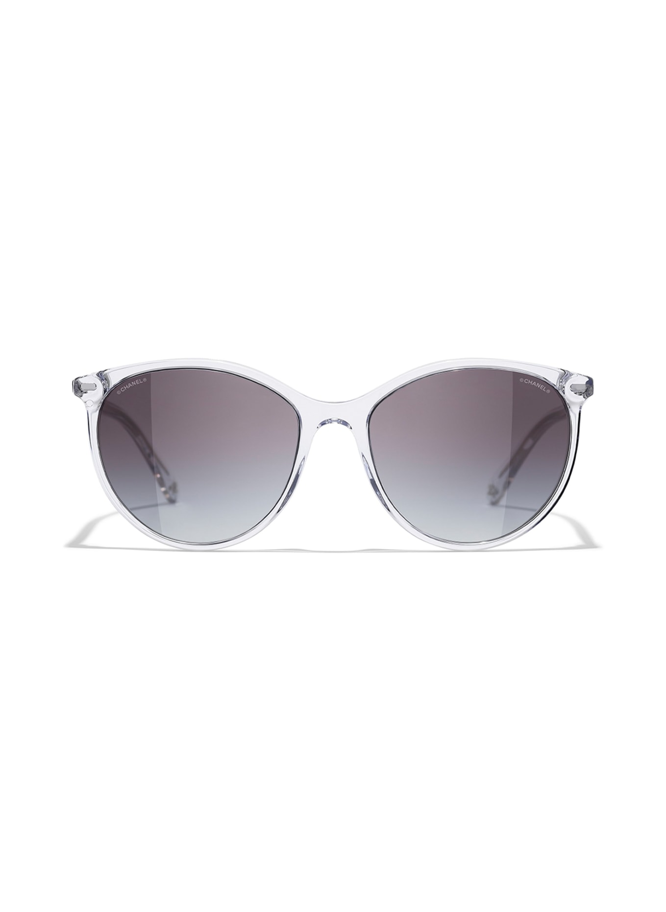 CHANEL Butterfly sunglasses, Color: C660S6 - TRANSPARENT/ GRAY GRADIENT (Image 2)