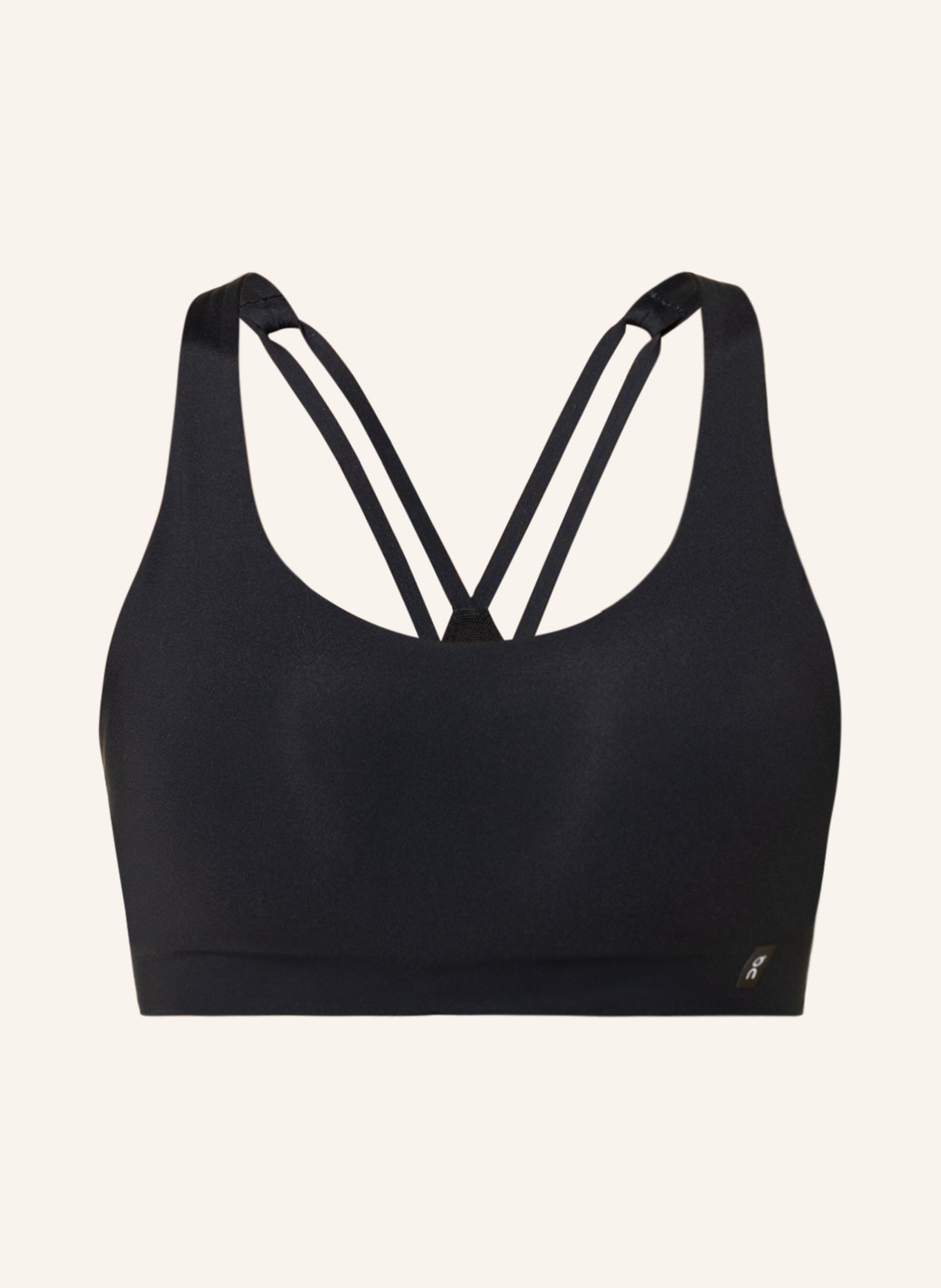 On Sports bra ACTIVE, Color: BLACK (Image 1)