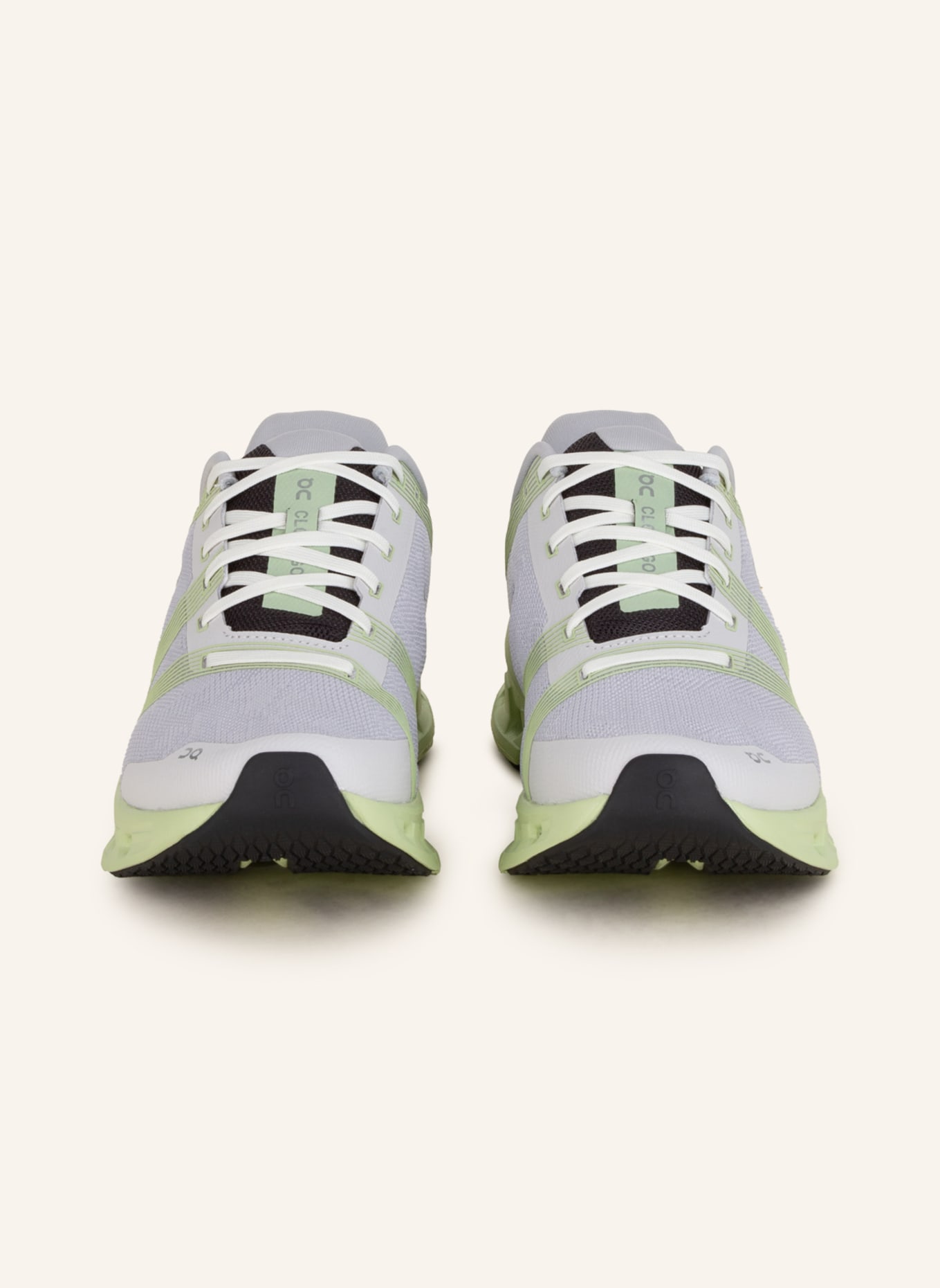On Running shoes CLOUDGO, Color: WHITE/ LIGHT GREEN (Image 3)