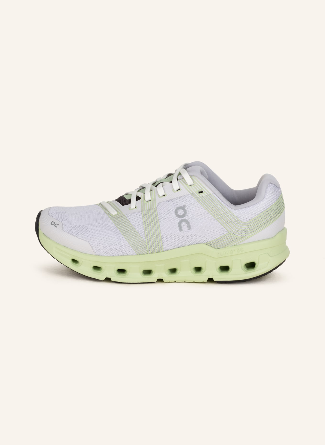 On Running shoes CLOUDGO, Color: WHITE/ LIGHT GREEN (Image 4)