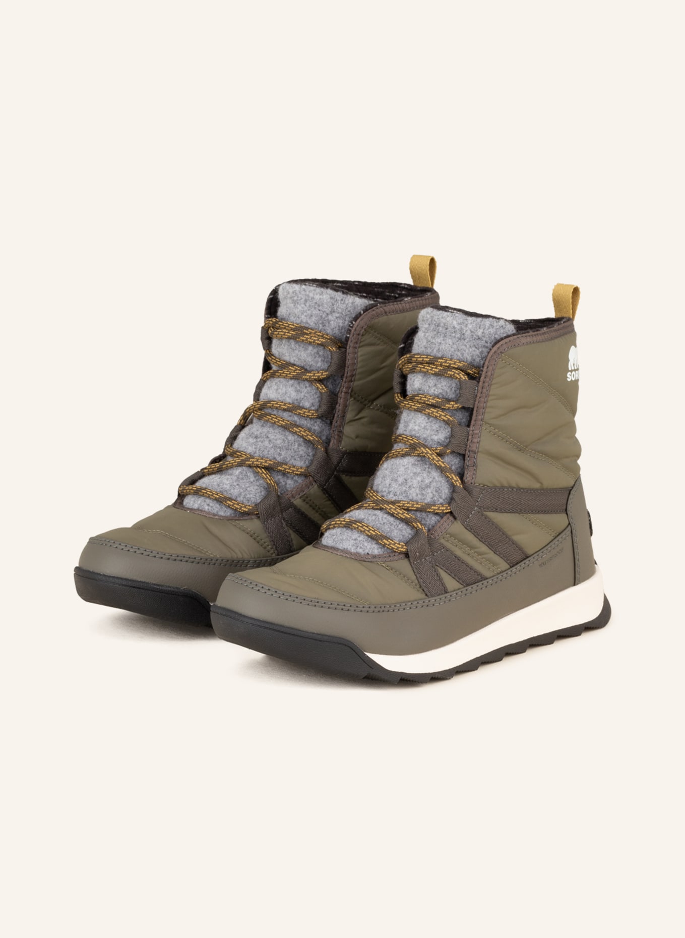 SOREL Lace-up boots WHITNEY™ II, Color: KHAKI/ LIGHT GRAY (Image 1)