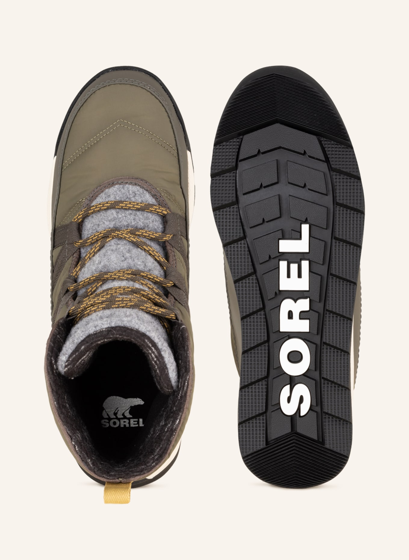 SOREL Lace-up boots WHITNEY™ II, Color: KHAKI/ LIGHT GRAY (Image 5)