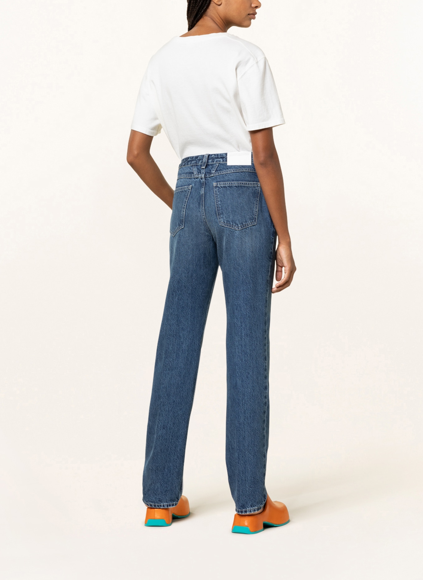 CLOSED Straight Jeans BRISTON, Farbe: DBL DARK BLUE (Bild 3)