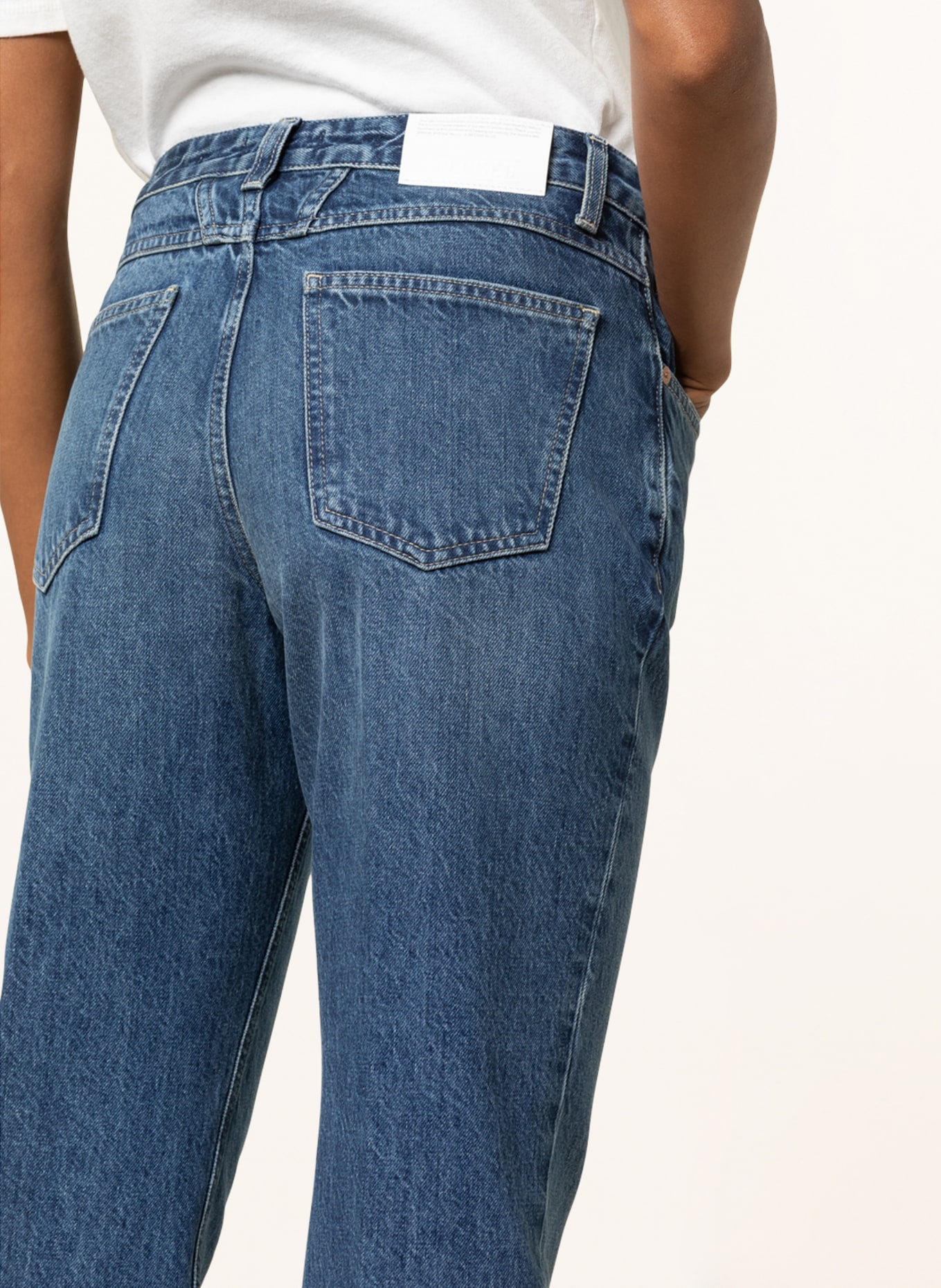 CLOSED Straight Jeans BRISTON, Farbe: DBL DARK BLUE (Bild 5)
