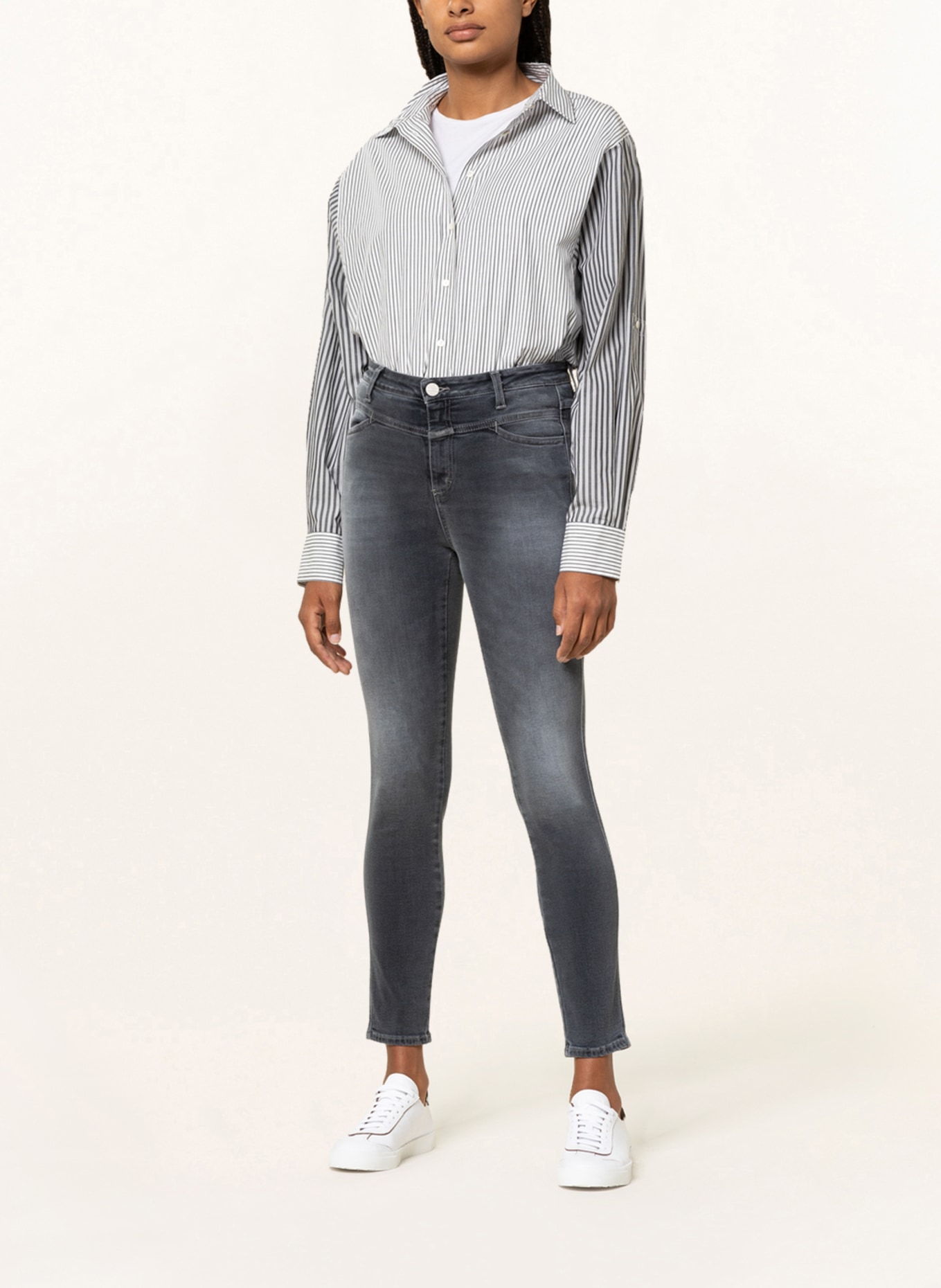 CLOSED Jeans SKINNY PUSHER, Farbe: MGY MID GREY (Bild 2)