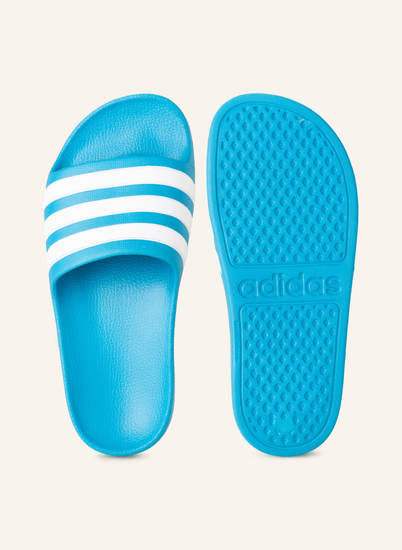 adidas Pantofle AQUA K, Barva: MODRÁ (Obrázek 5)