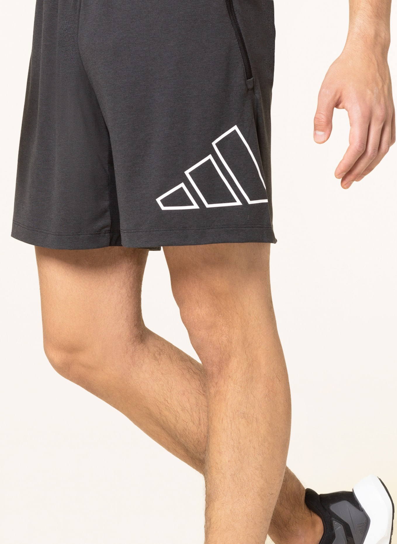 adidas Training shorts TRAIN ICONS, Color: DARK GRAY (Image 5)