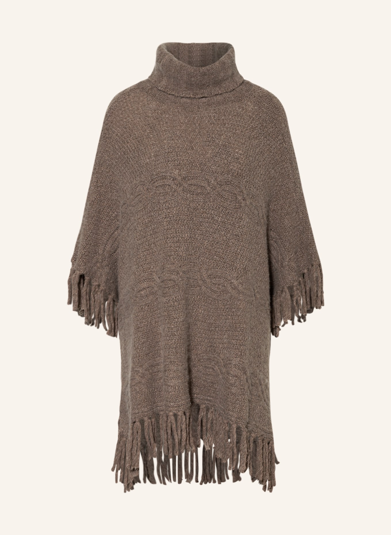 darling harbour Poncho , Color: TAUPE (Image 1)