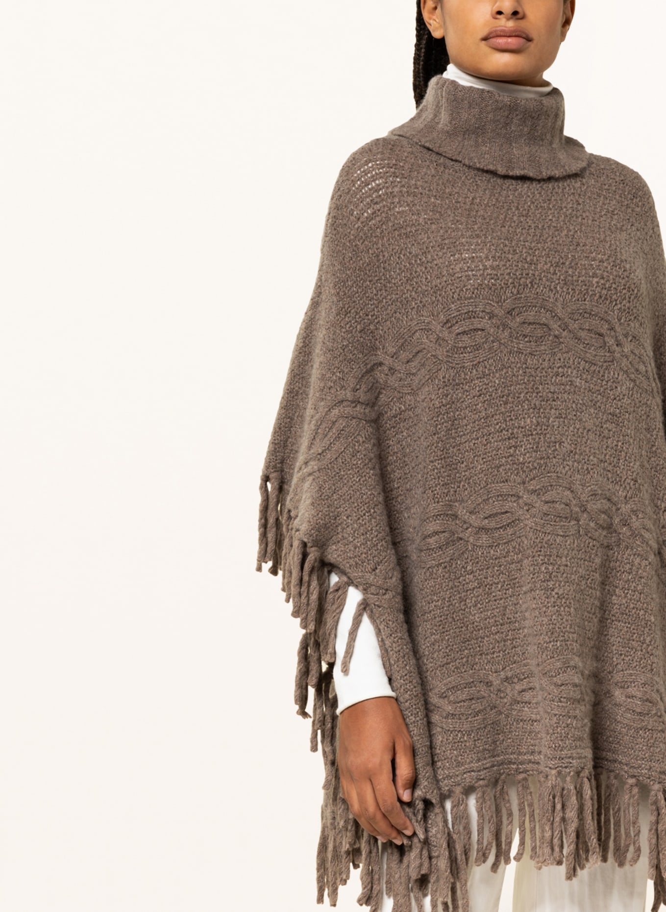 darling harbour Poncho , Farbe: TAUPE (Bild 4)