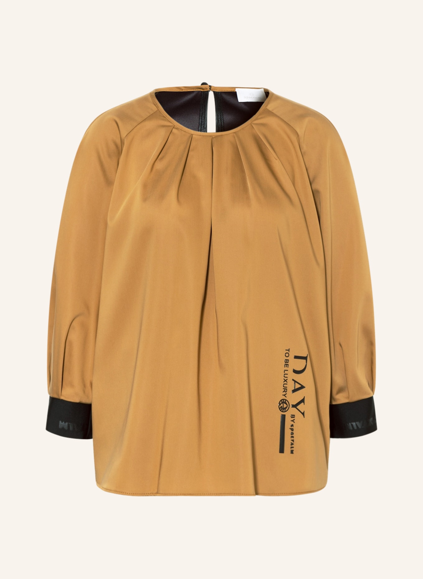 SPORTALM Shirt blouse with 3/4 sleeves, Color: BEIGE (Image 1)